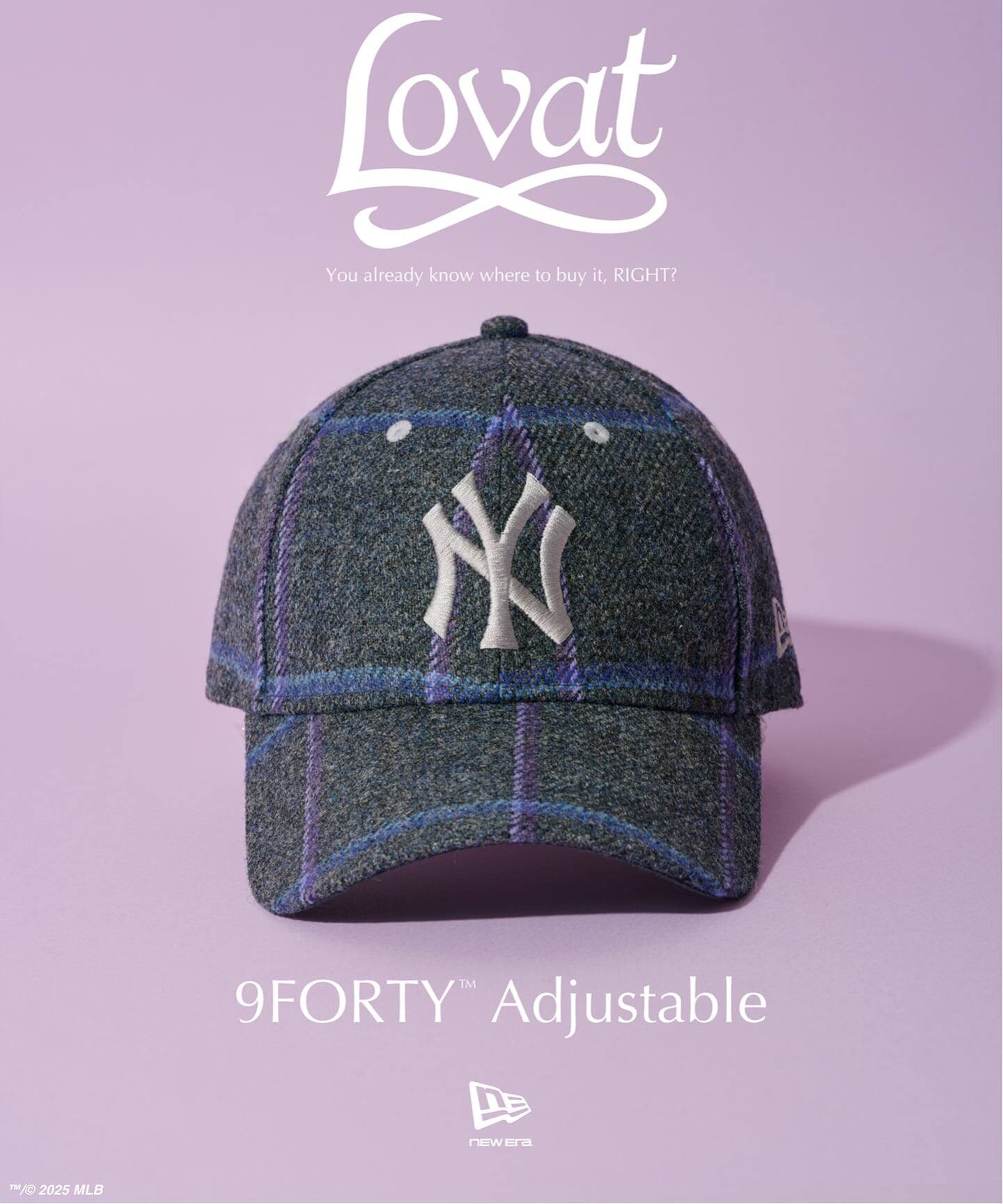 NEW ERA / ニューエラ 別注 Lovat ラバット社 NYY 940（キャップ