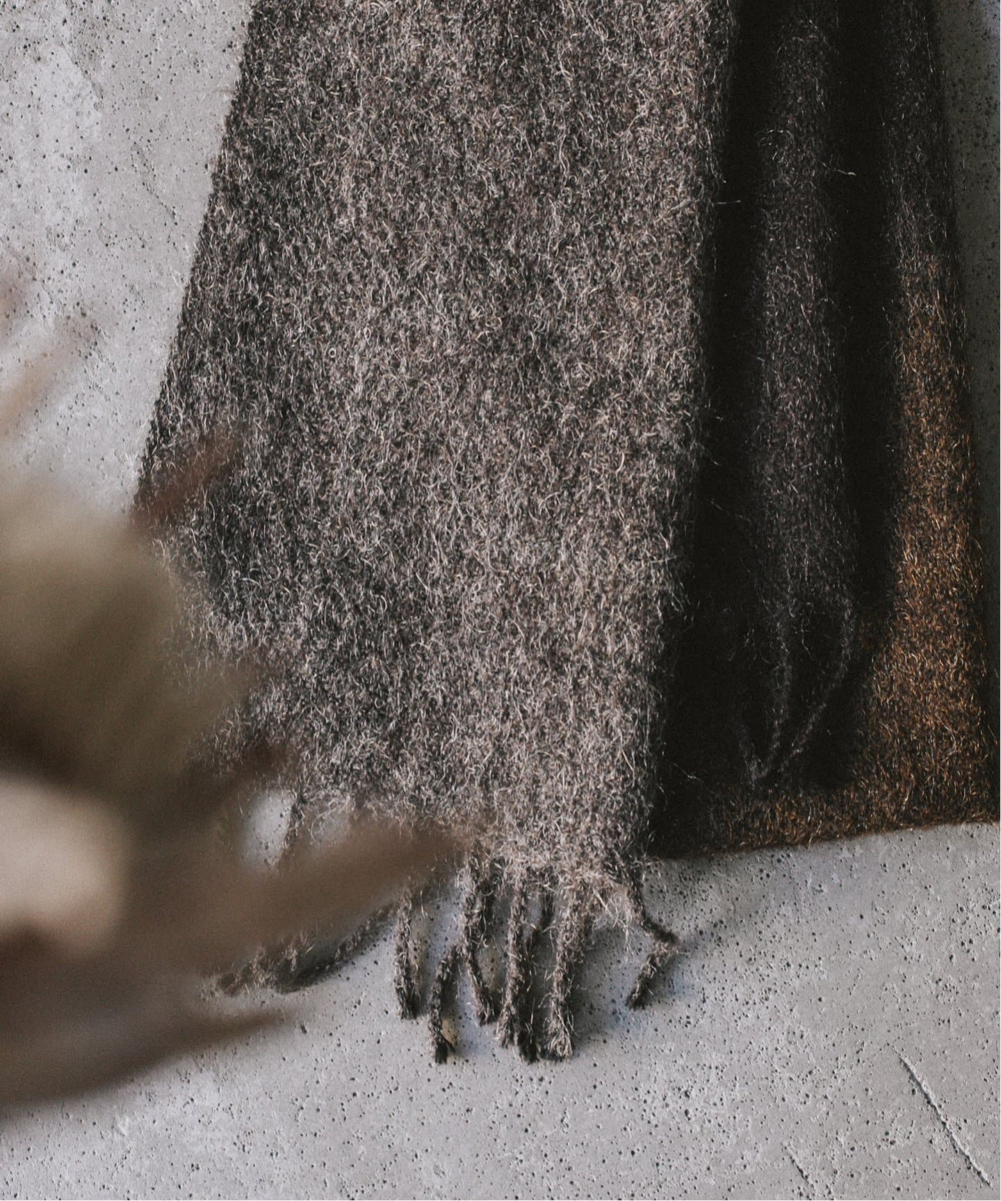 NAHYAT / ナヤット】別注 モヘア MIX ストール（ストール）｜L'ECHOPPE