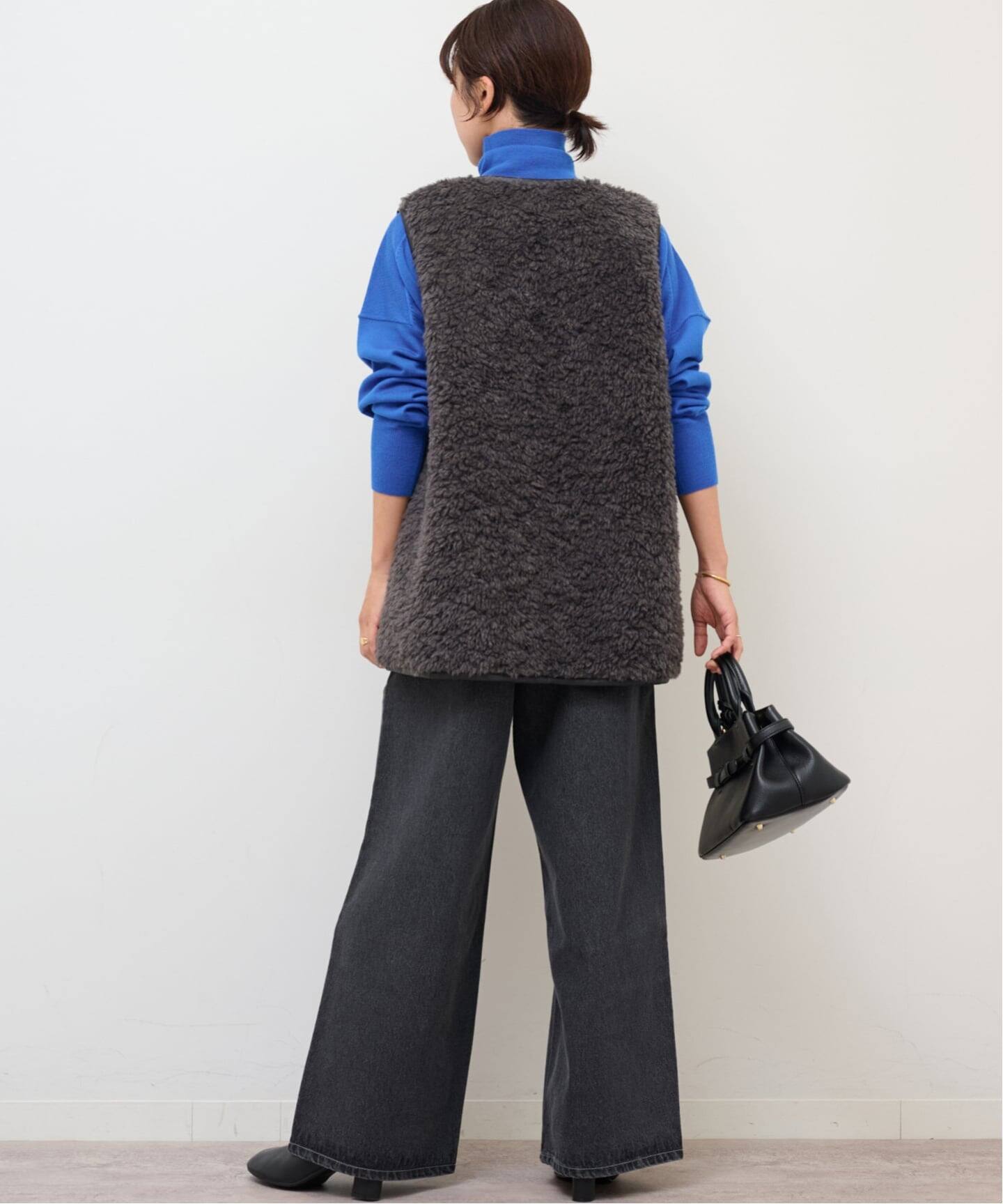 WEB限定追加》シープフェイクファージップベスト（ベスト）｜JOURNAL