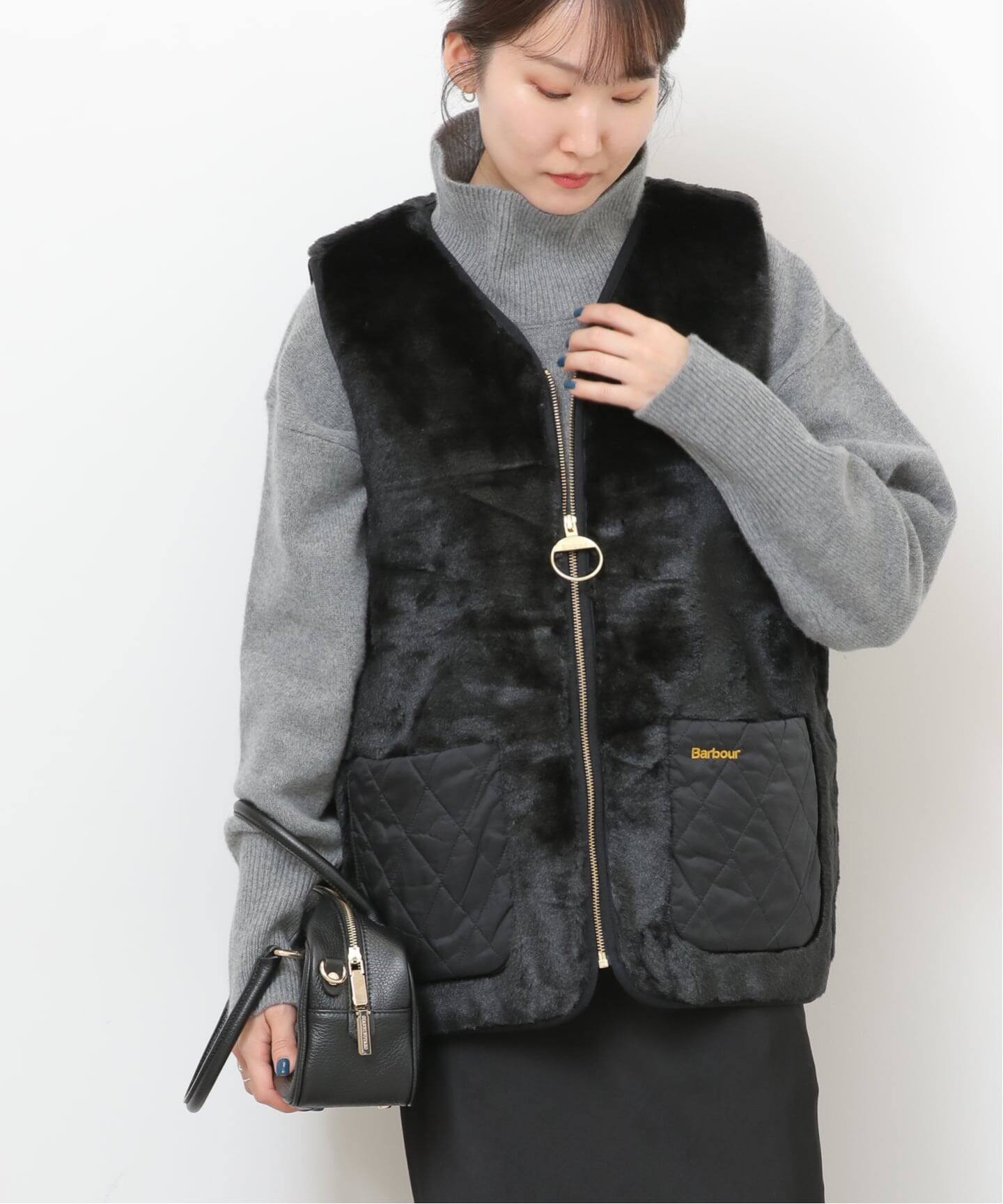 BARBOUR/バブアー】 KARIN FAUX FUR GILET:ベスト（ベスト）｜JOURNAL