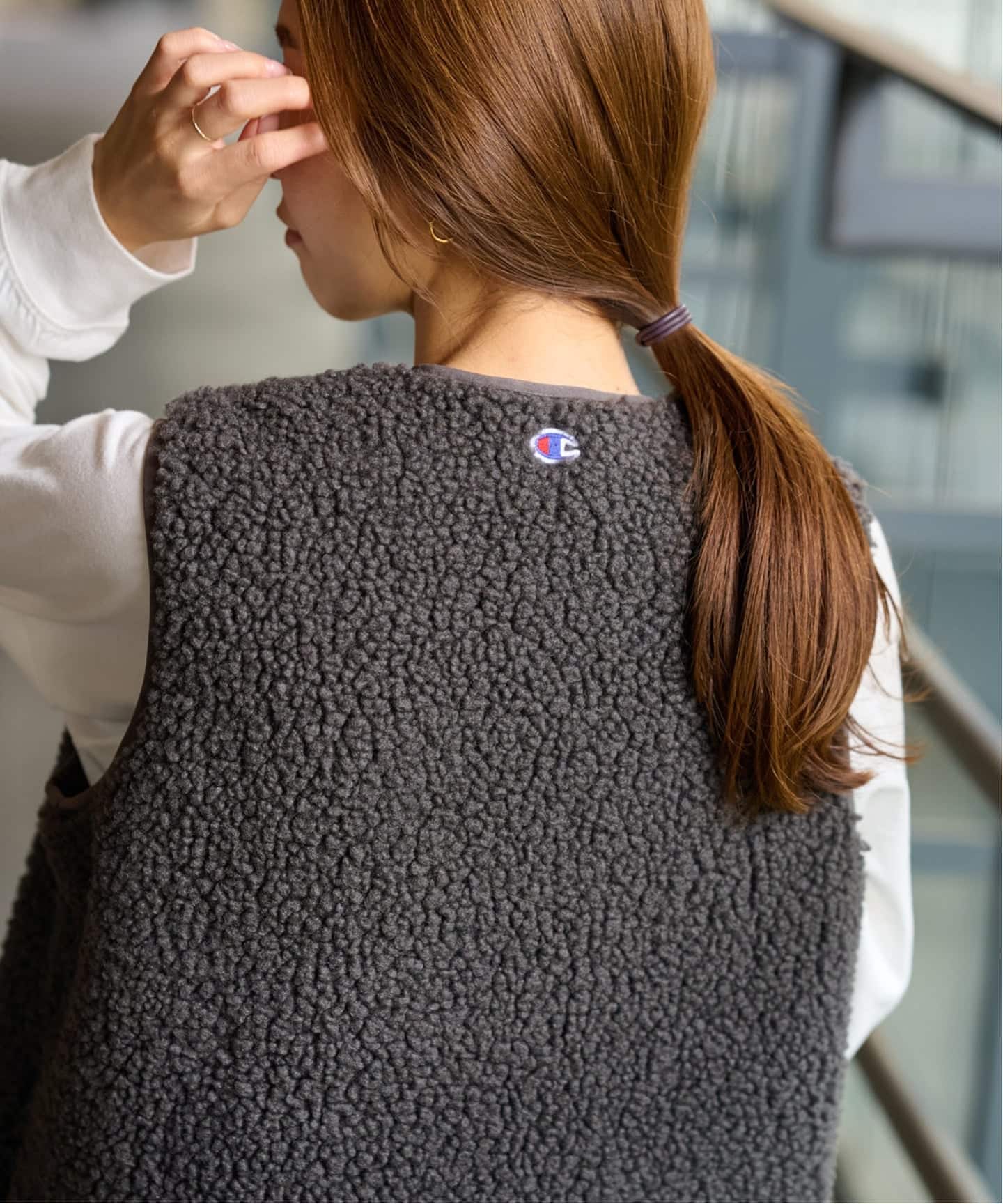 追加》別注【Champion/チャンピオン】ボアフリースベスト（ベスト