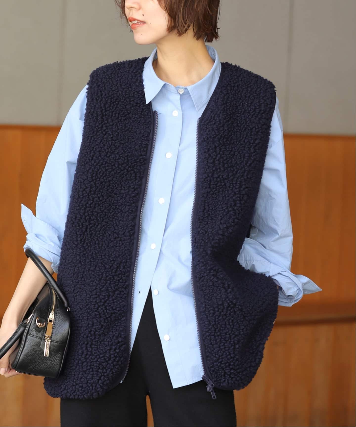 追加》別注【Champion/チャンピオン】ボアフリースベスト（ベスト