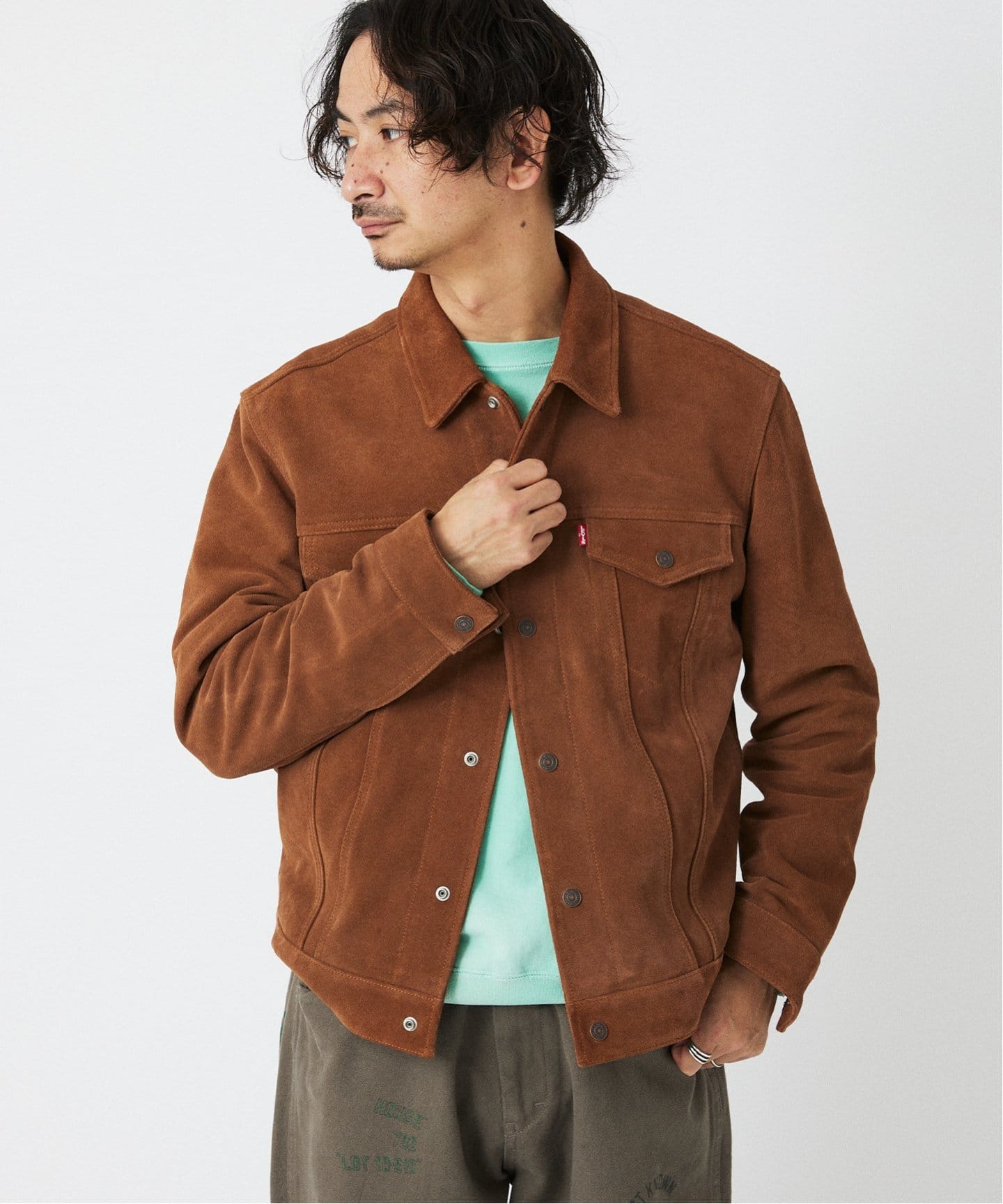 LEVI'S(R) / リーバイス(R) 別注 TYPE III スエード トラッカー