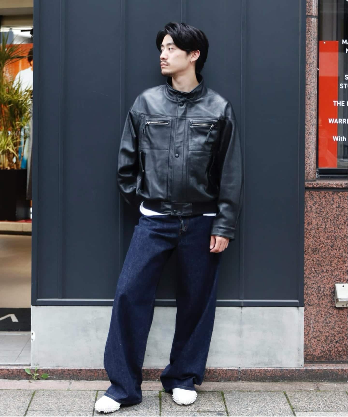 CCU / シーシーユー CAP SHOULDER JKT（レザージャケット）｜WISM