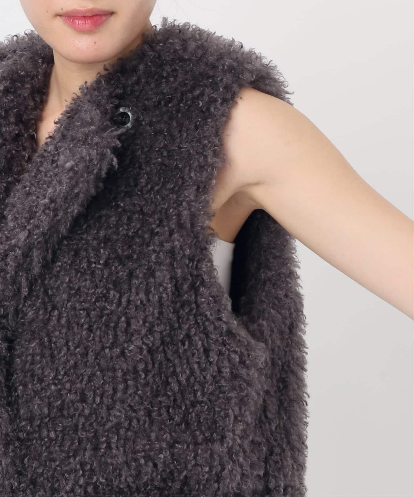 追加》エコファーロングベスト（ベスト）｜NOBLE（ノーブル）の通販