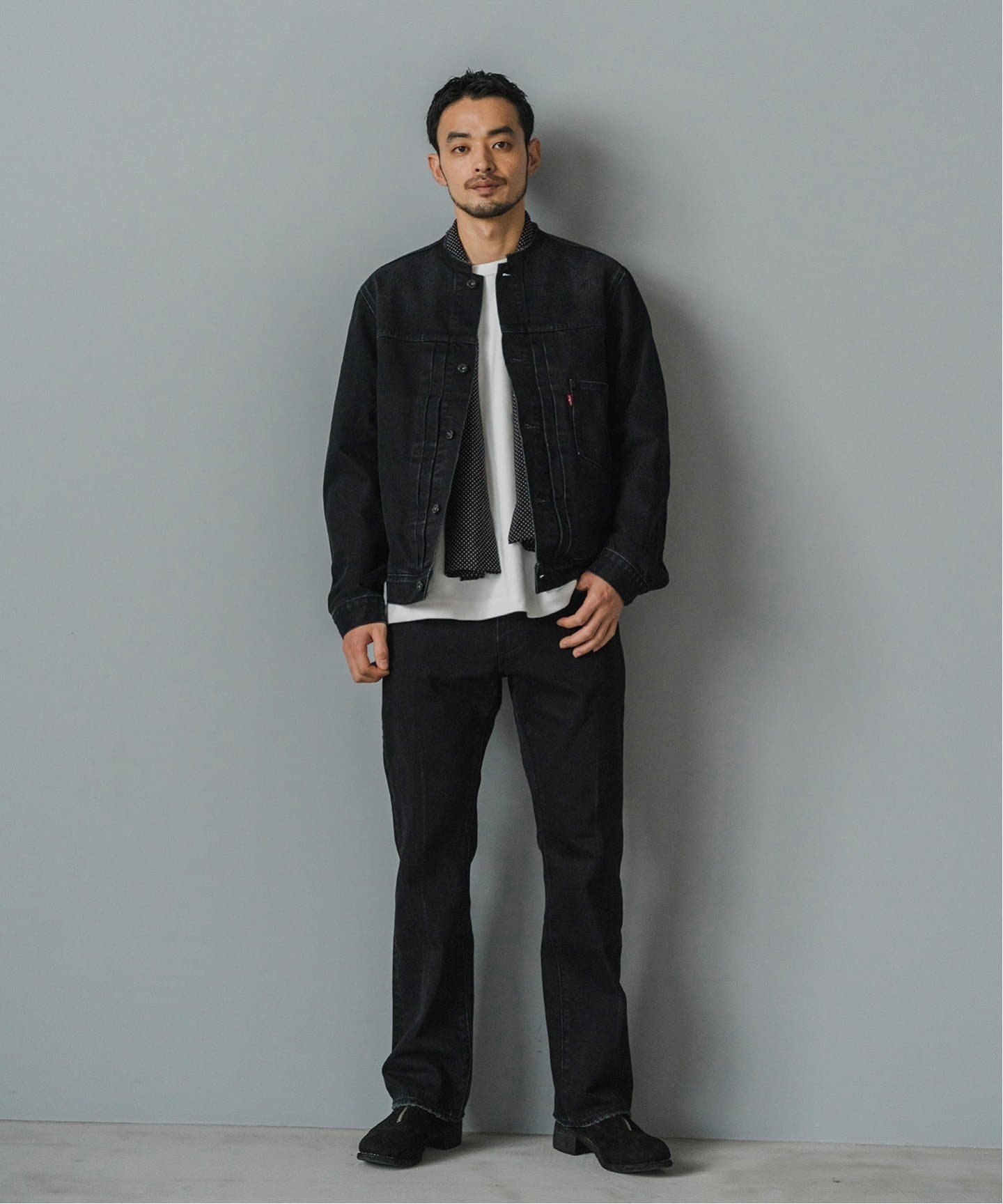 再入荷》Levi's(リーバイス) 別注 Type 1 Trucker Jacket BLACK