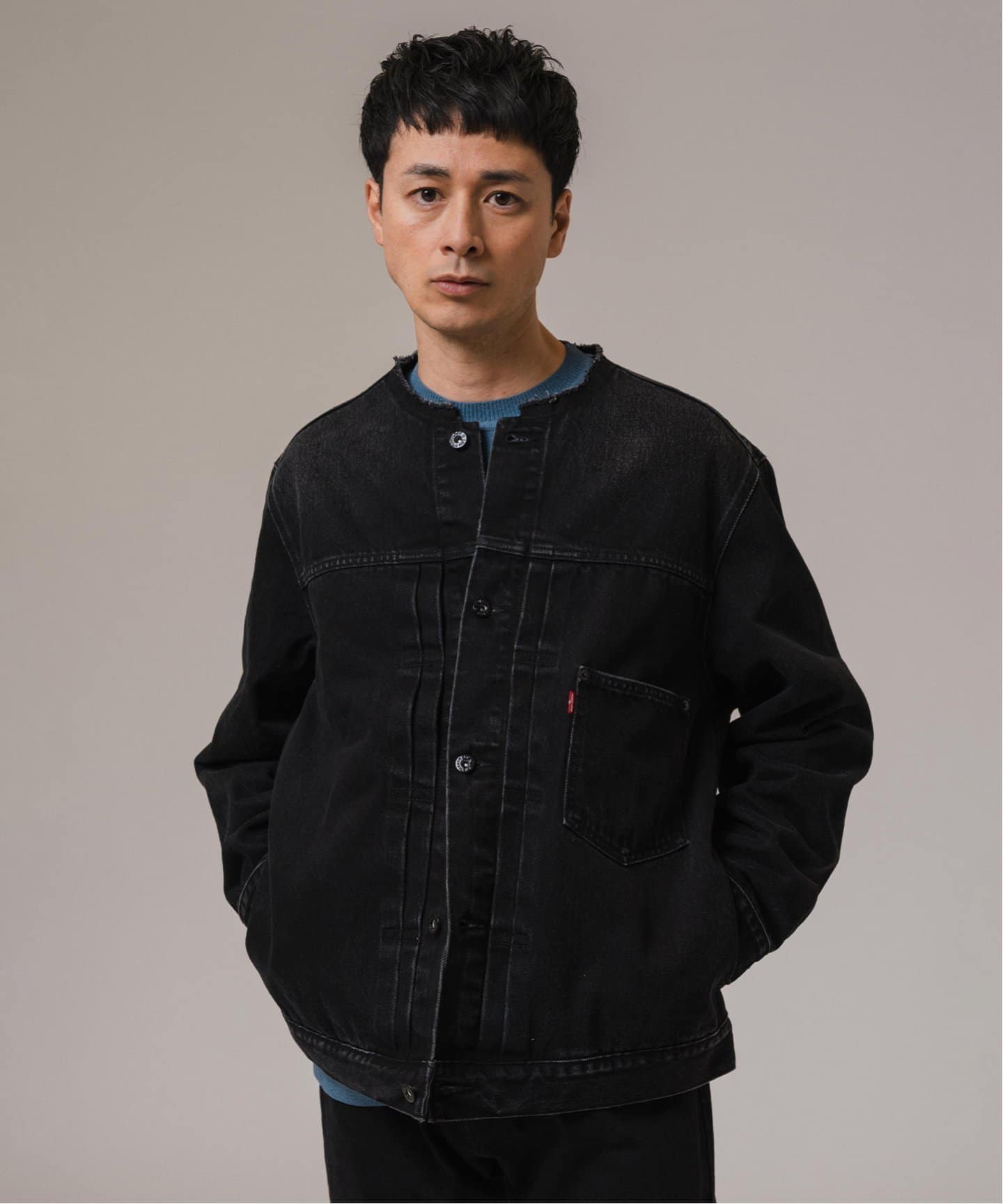 再入荷》Levi's(リーバイス) 別注 Type 1 Trucker Jacket BLACK