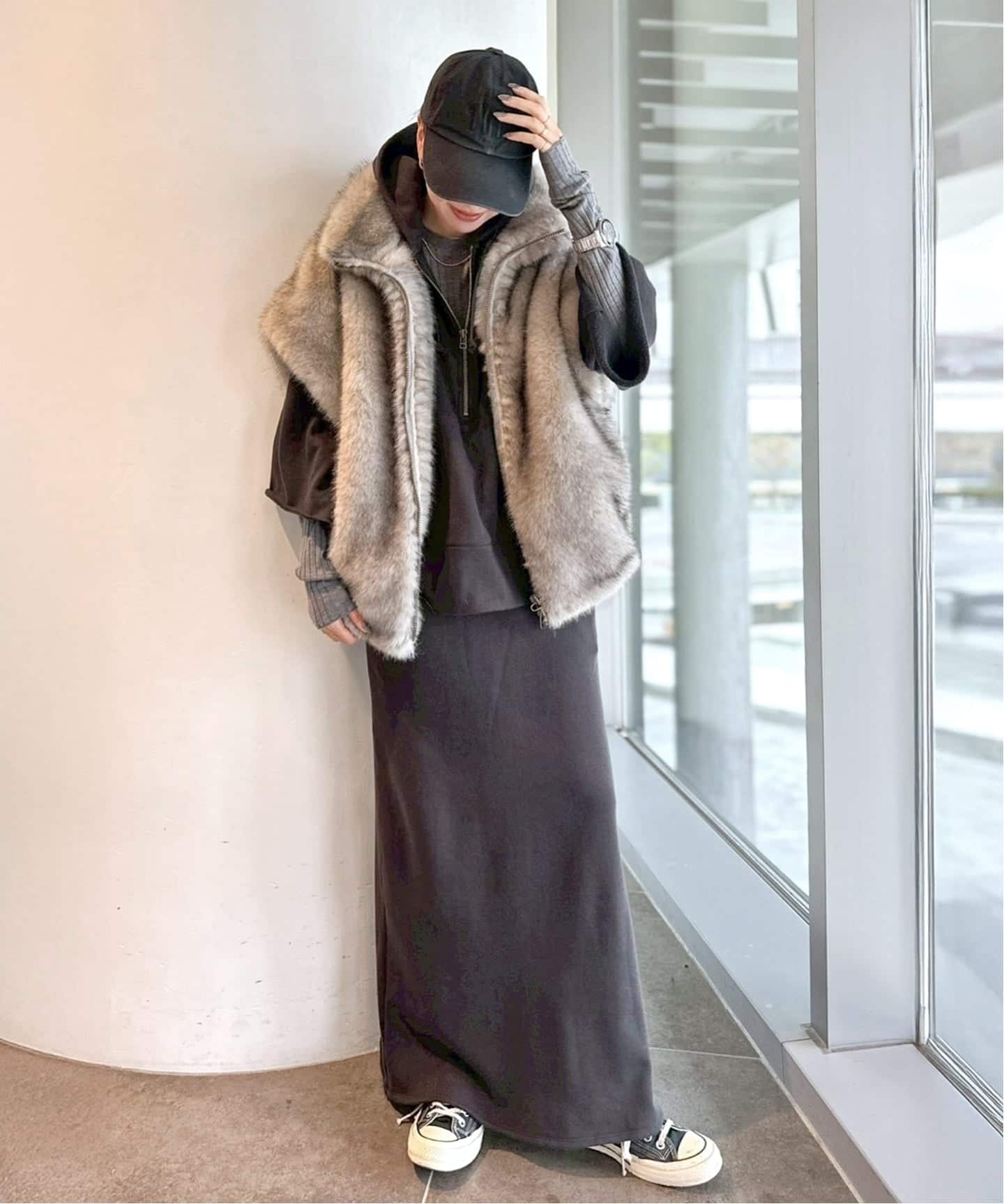 シャギーベスト（ベスト）｜AP STUDIO（エーピーストゥディオ）の通販