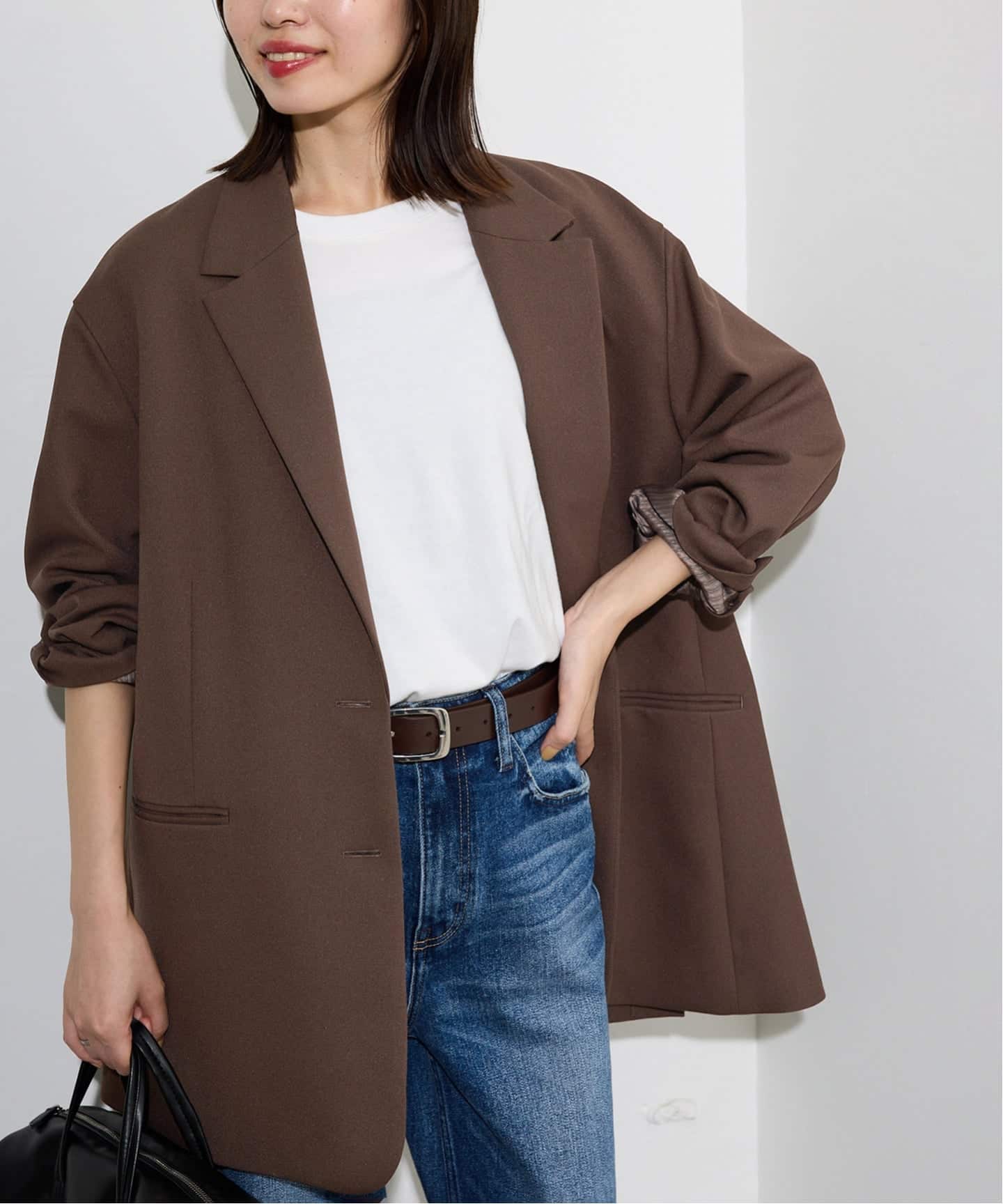 追加2》PE SHARK ビッグジャケット（テーラードジャケット）｜SLOBE