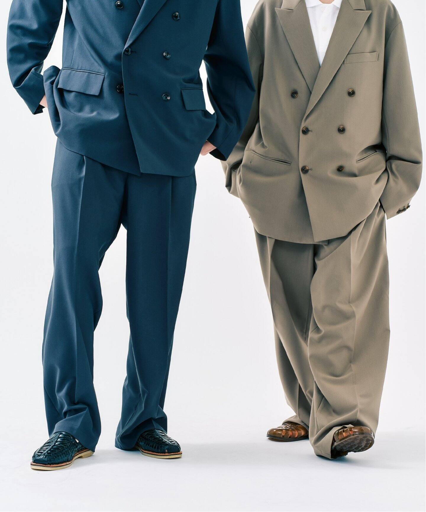 T/Rトロピカル ダブル ワイドセットアップ（スーツ・セットアップ