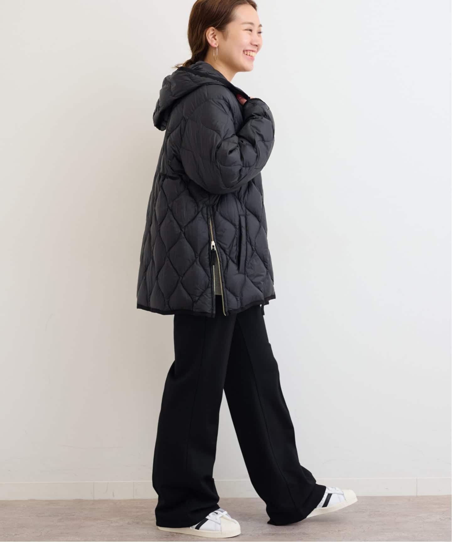 別注【TAION / タイオン】 フードダウンコート（ダウンジャケット