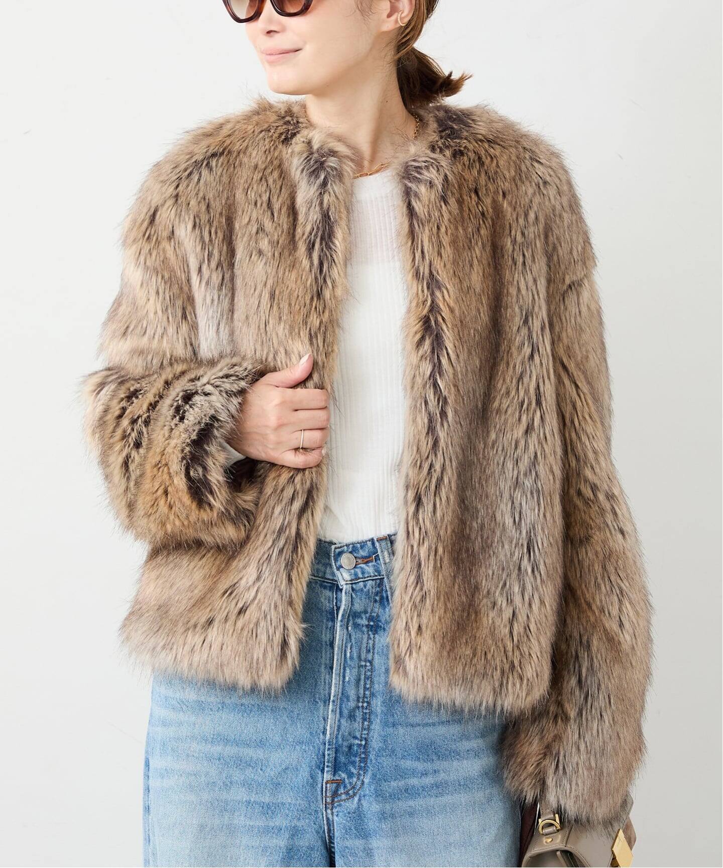 Jane Fur ジャケット（その他ブルゾン／アウター）｜Deuxieme Classe