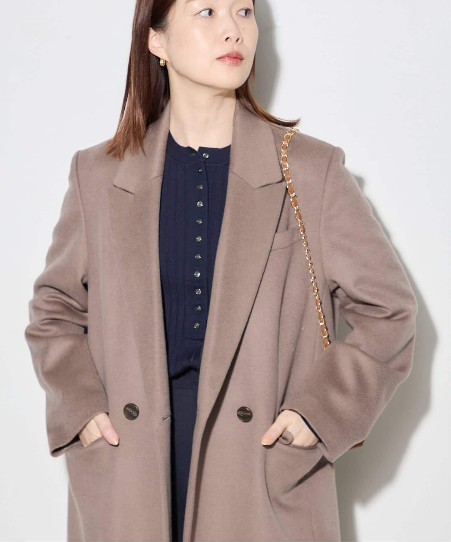 カシミヤMIXウールチェスターコート（チェスターコート）｜JOURNAL