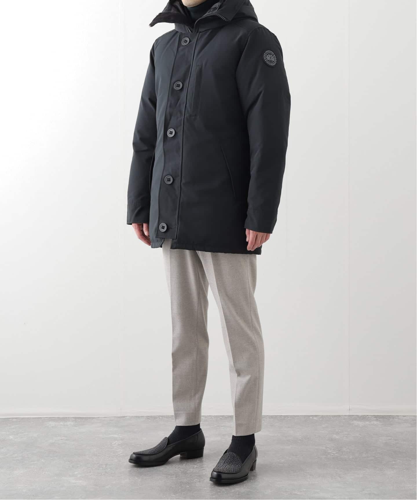 CANADA GOOSE (カナダグース) 3438MBJ Jasper/ジャスパー Parka Black