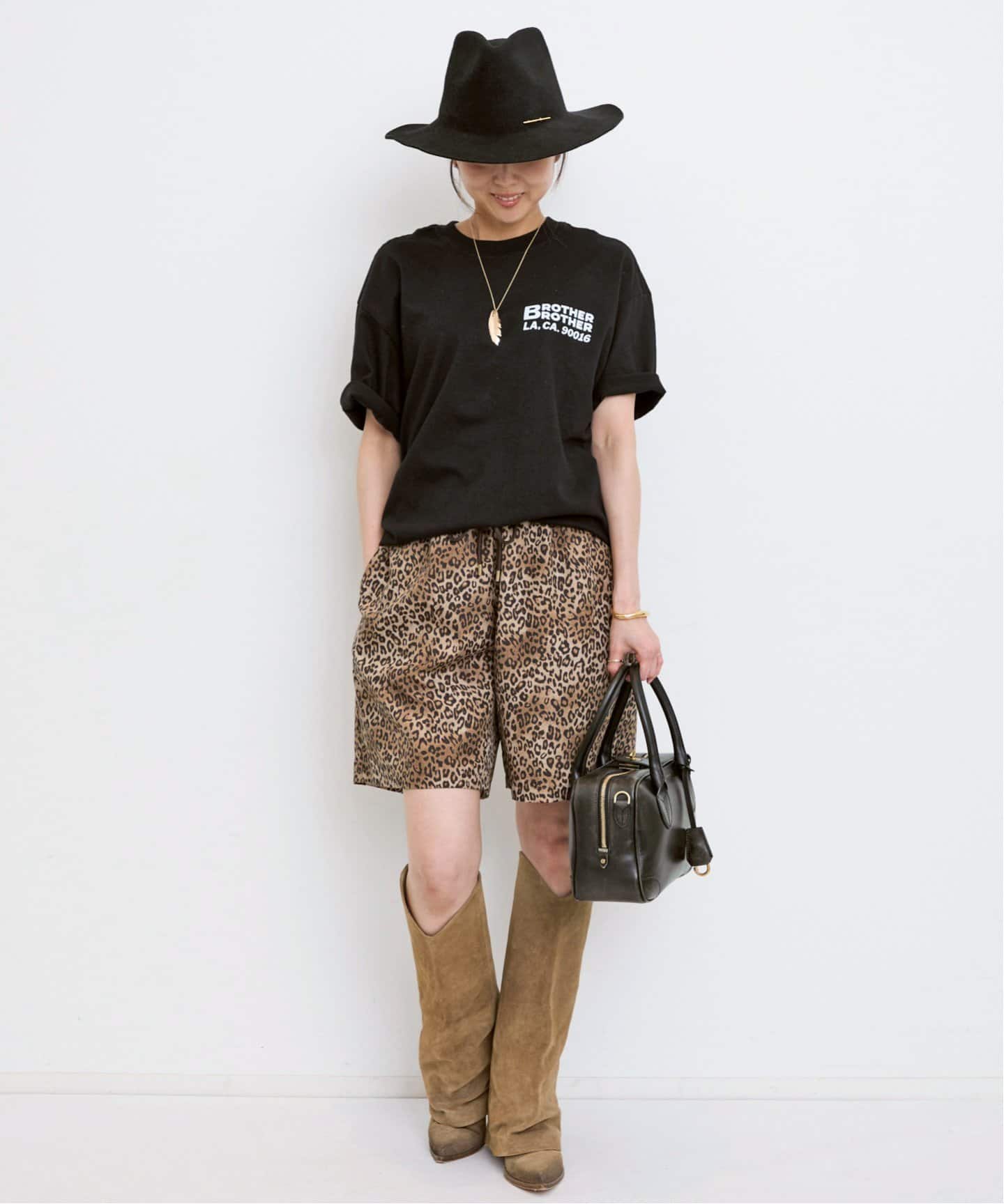 Leopard Print Short Pants（ショート・ハーフパンツ）｜L'Appartement
