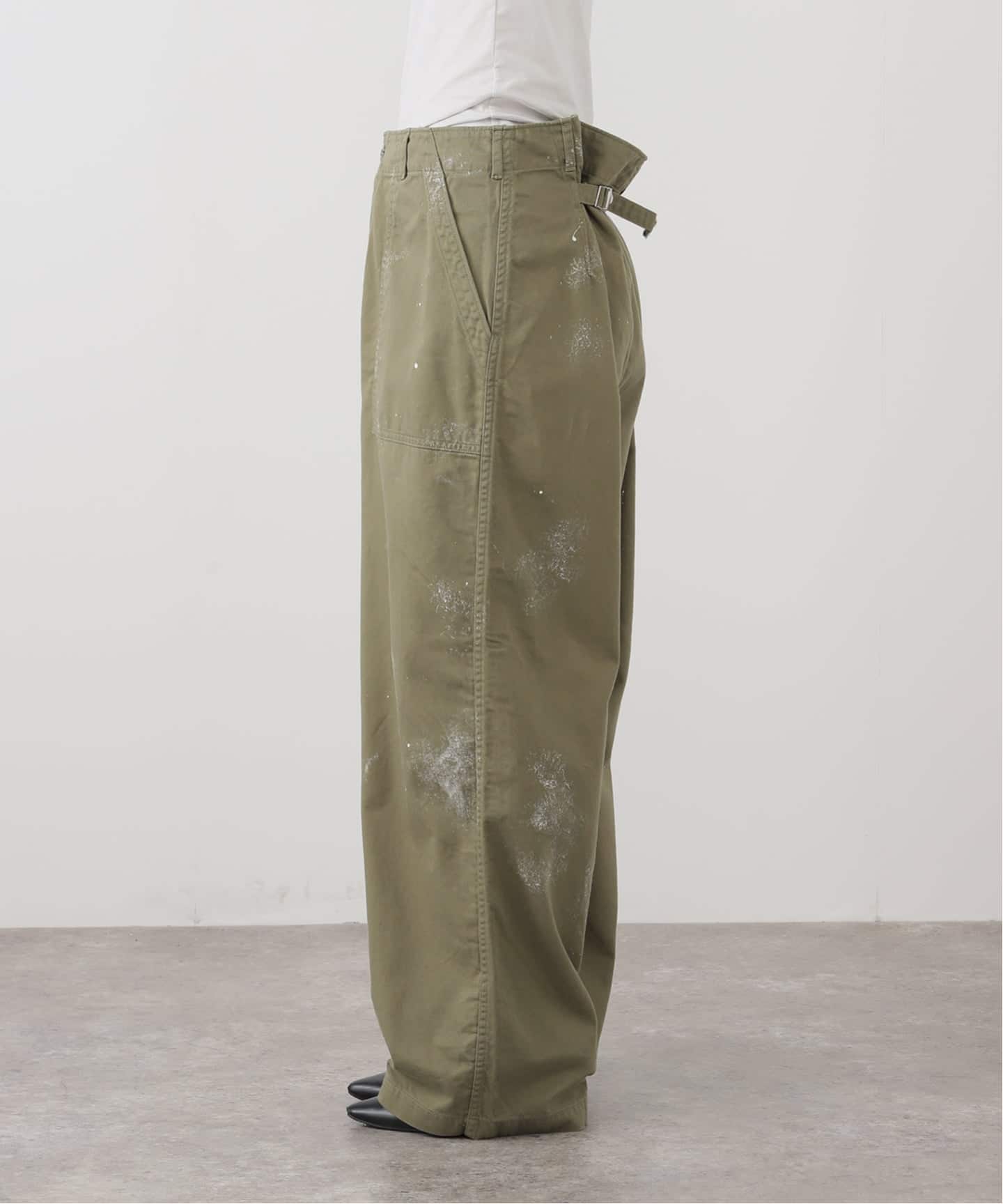 ATTICK BY JOHNBULL/アティック バイ ジョンブル】 MILITARY EASY PANT