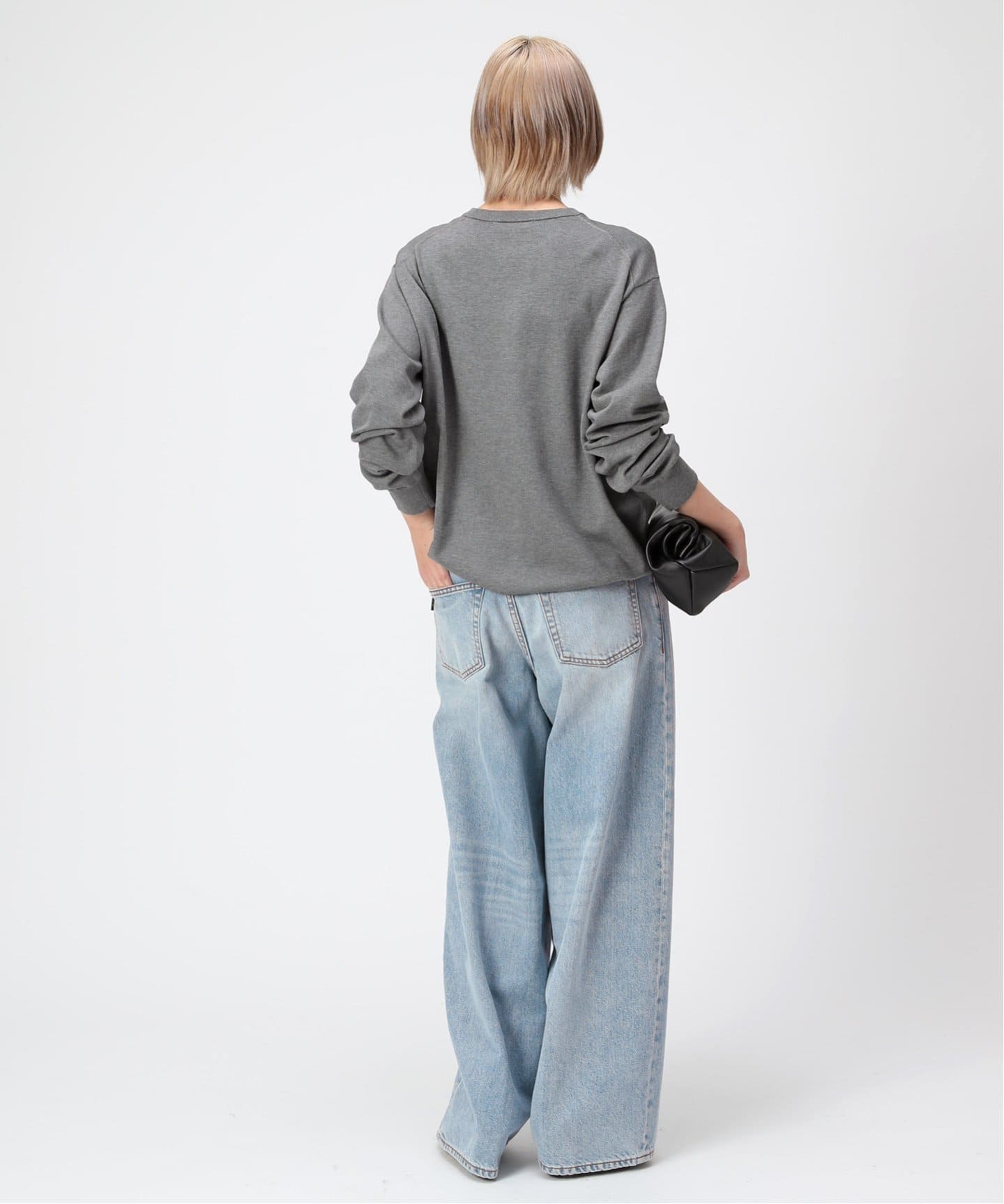 HAIKURE/ハイクル】BETHANY BLUE AQUA denim（スラックス）｜AP STUDIO