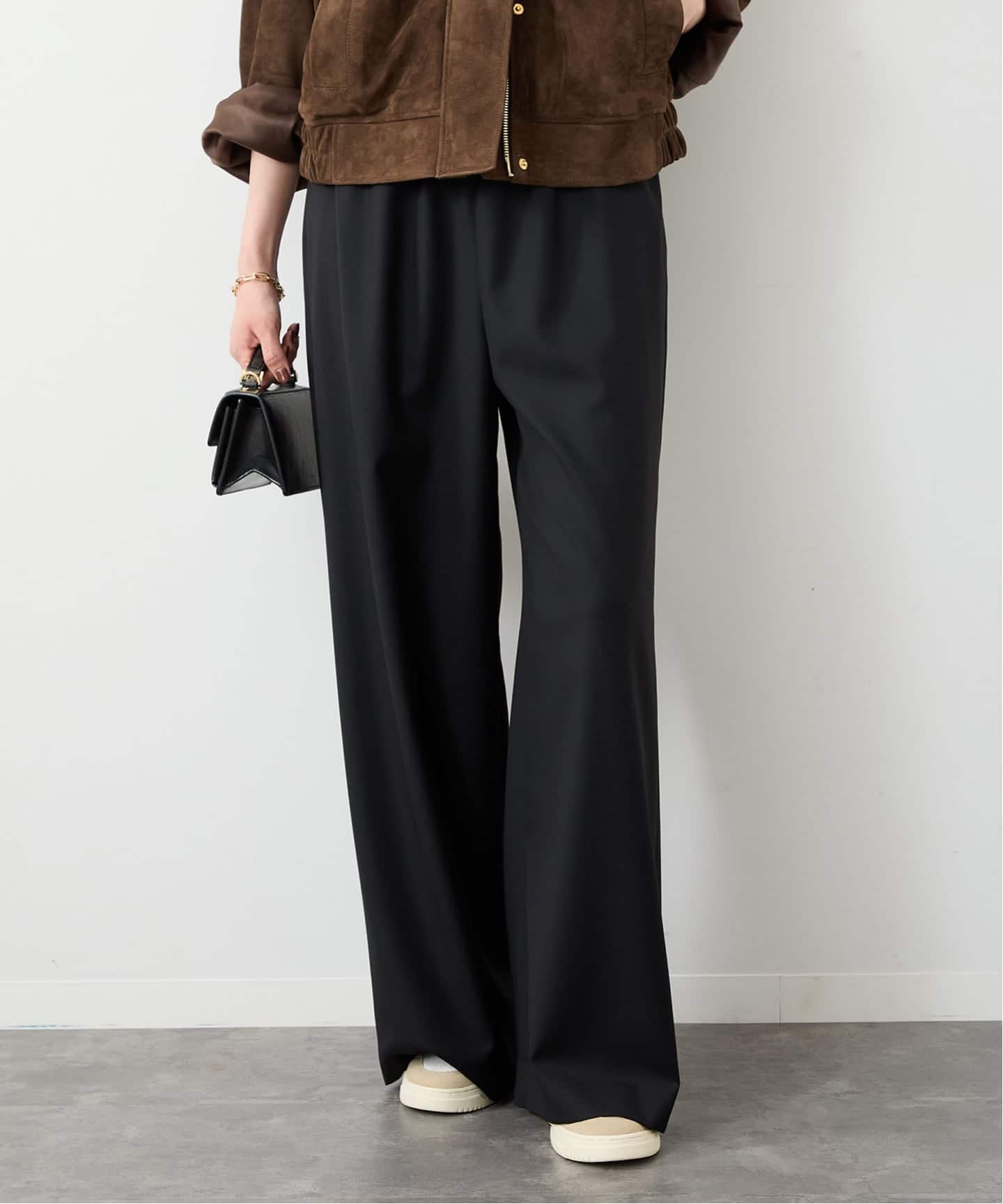 Effortless Wool パンツ（スラックス）｜Deuxieme Classe