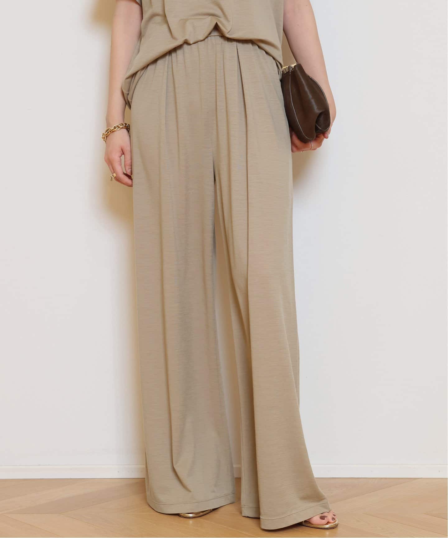 Prime wool jersey パンツ（その他パンツ）｜MUSE de Deuxieme Classe