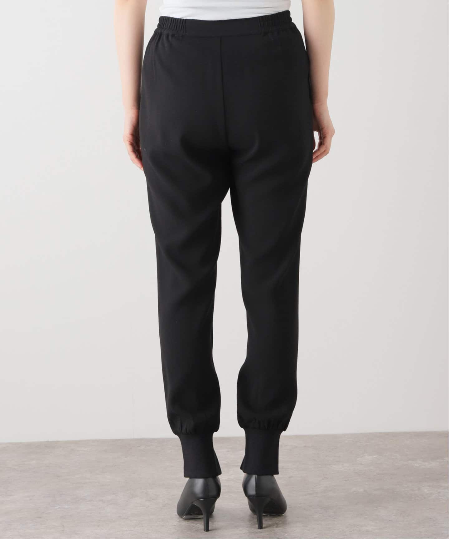 Col Pierrot/コルピエロ】スソリブパンツ（BLACK）（その他パンツ