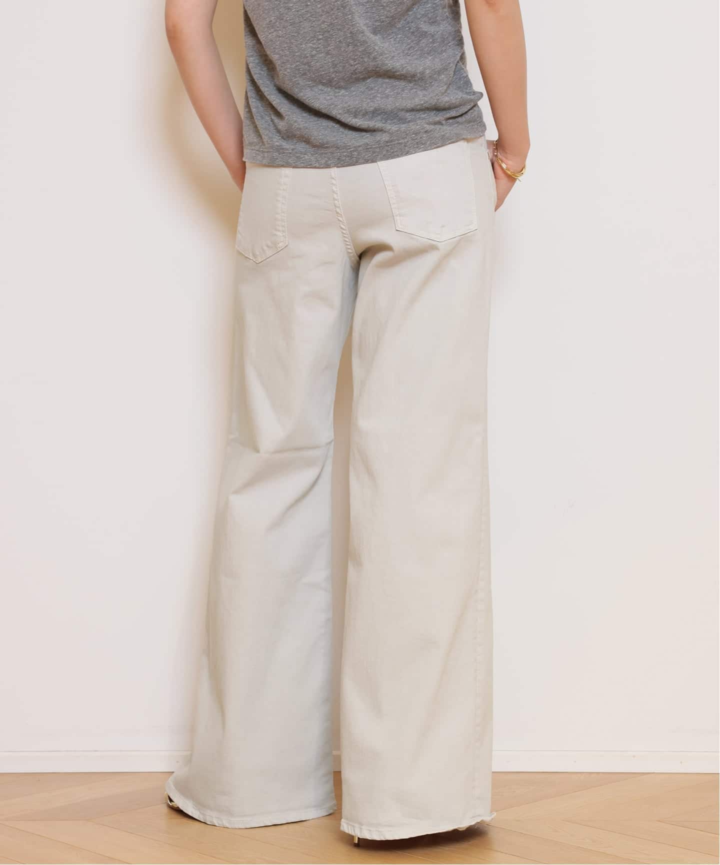 SURT/サート】MANNISH BUGGY DENIM (LIGHT GRAY)（デニムパンツ