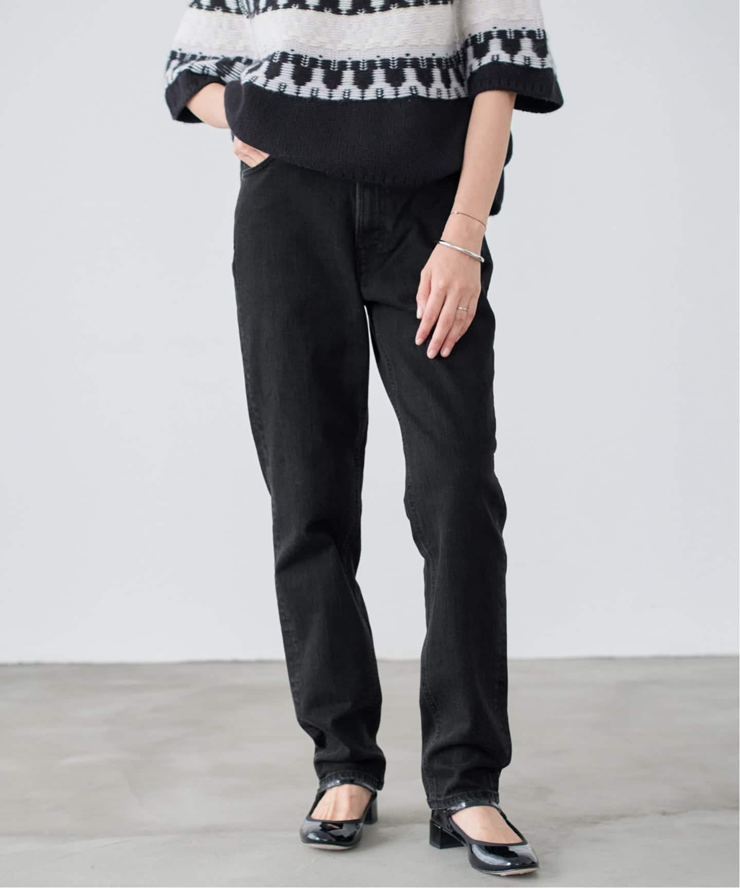 YANUK/ヤヌーク 別注 ANN ボーイズテーパードデニム（デニムパンツ