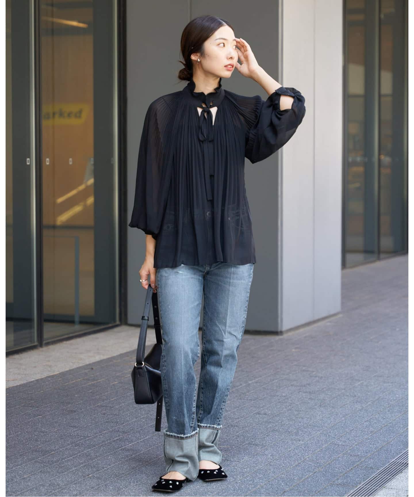 upper hights/アッパーハイツ THE COUSIN MIDRISE デニムパンツ