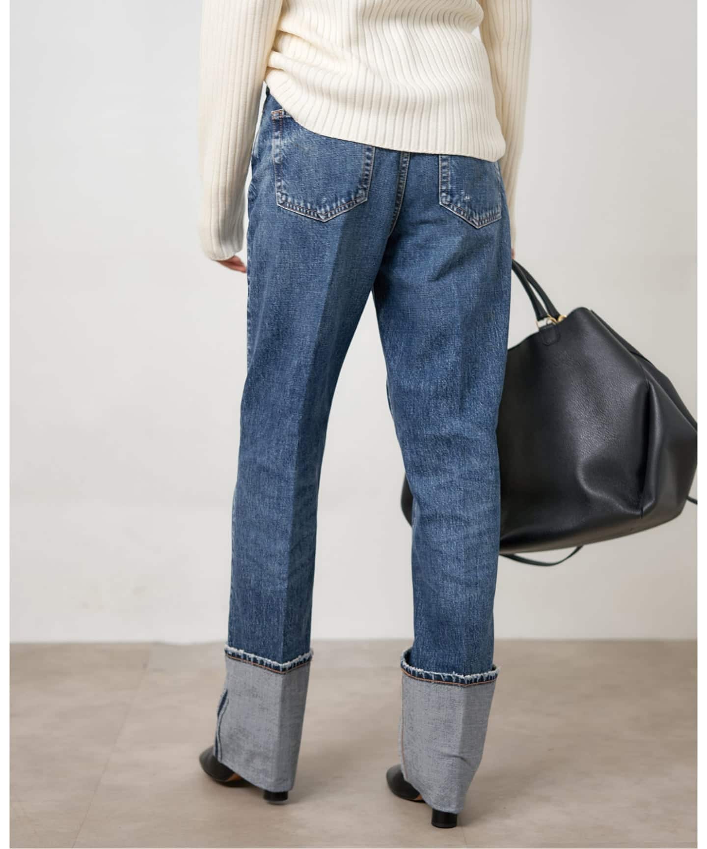 upper hights/アッパーハイツ THE COUSIN MIDRISE デニムパンツ