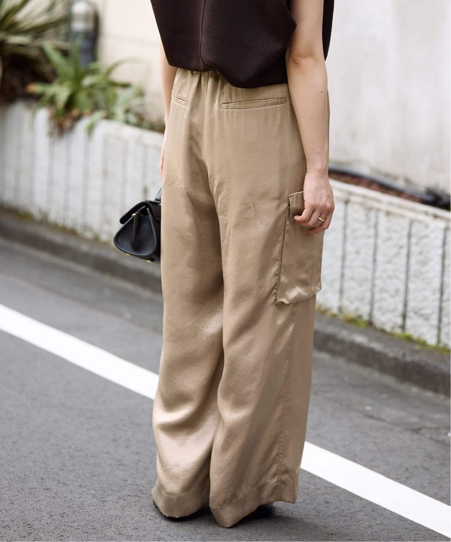 サテンカーゴパンツ（カーゴパンツ）｜SLOBE IENA（スローブ イエナ