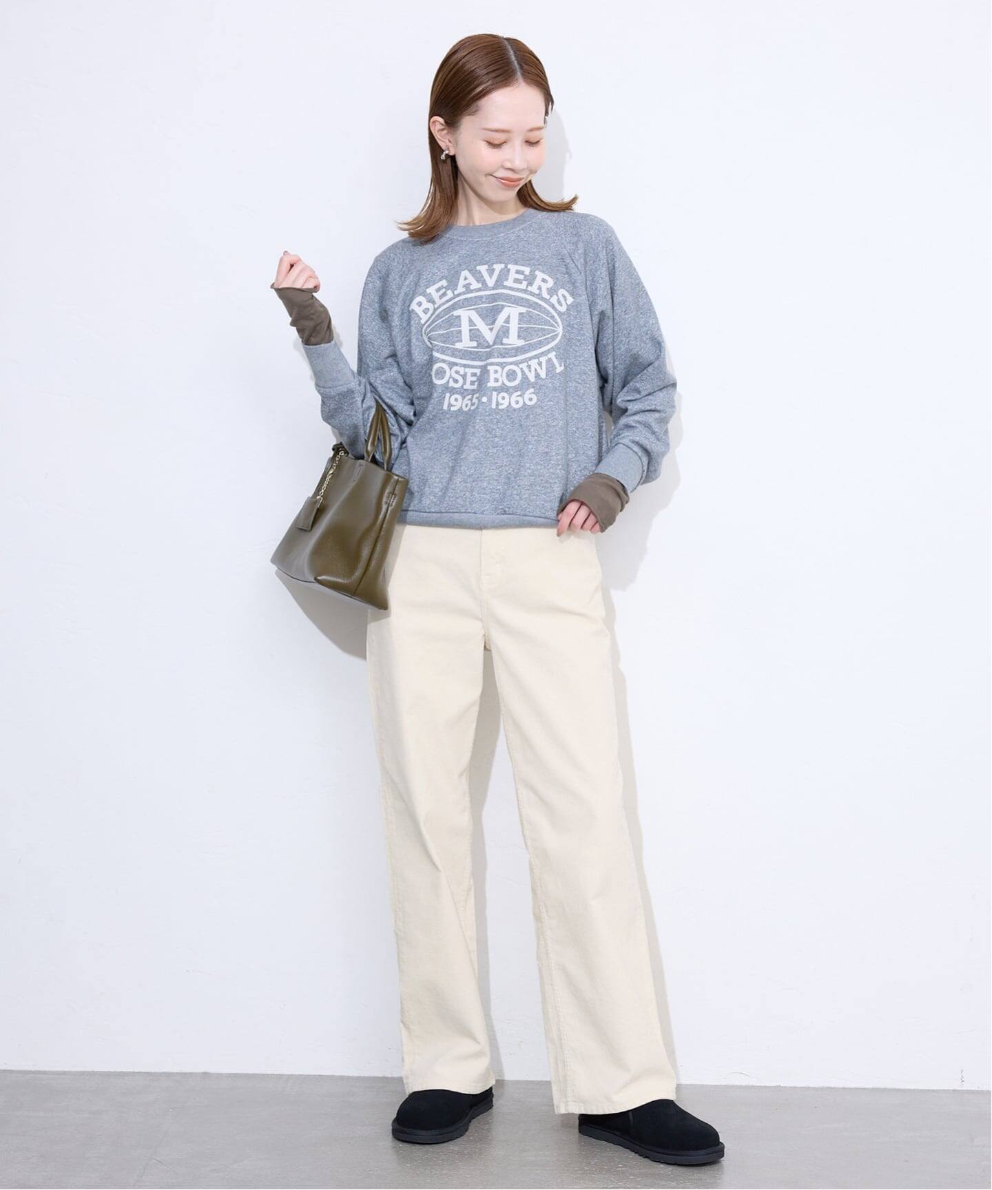 Healthy DENIM/ヘルシーデニム コーデュロイパンツ Pink Pepper