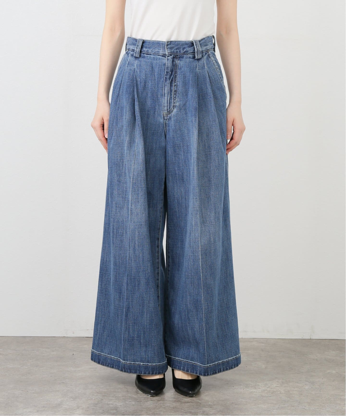 R'IAM ルーズワイドデニム（デニムパンツ・ジーンズ）｜Plage