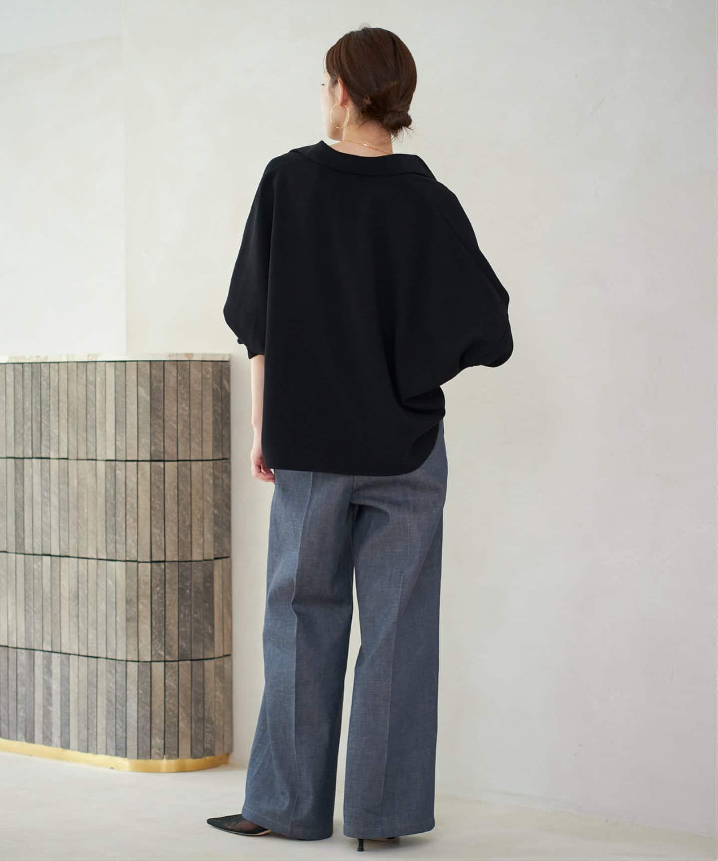 Rigid denim like スラックス（スラックス）｜Plage（プラージュ）の