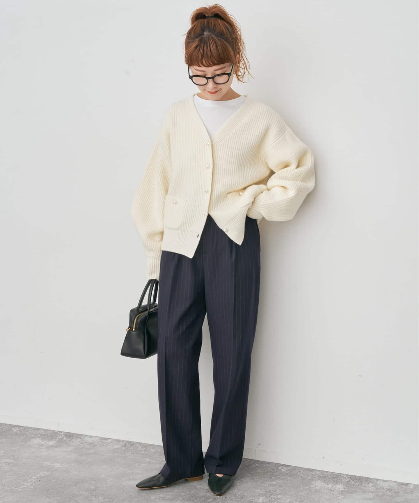 手洗い可》起毛タックテーパードパンツ（スラックス）｜Spick and Span