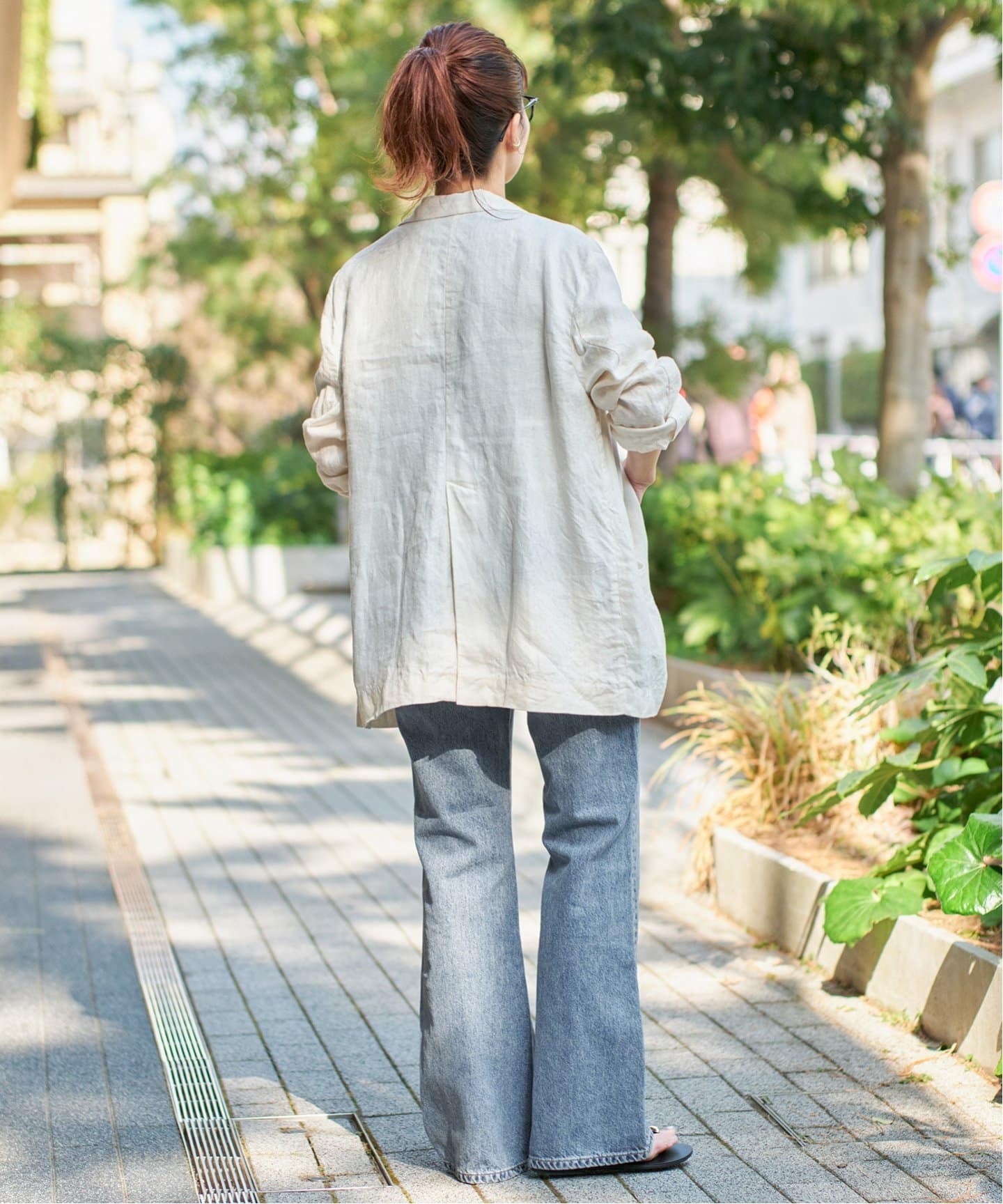 追加》SOMETHING / サムシング LISA VINTAGE FLARE（デニムパンツ