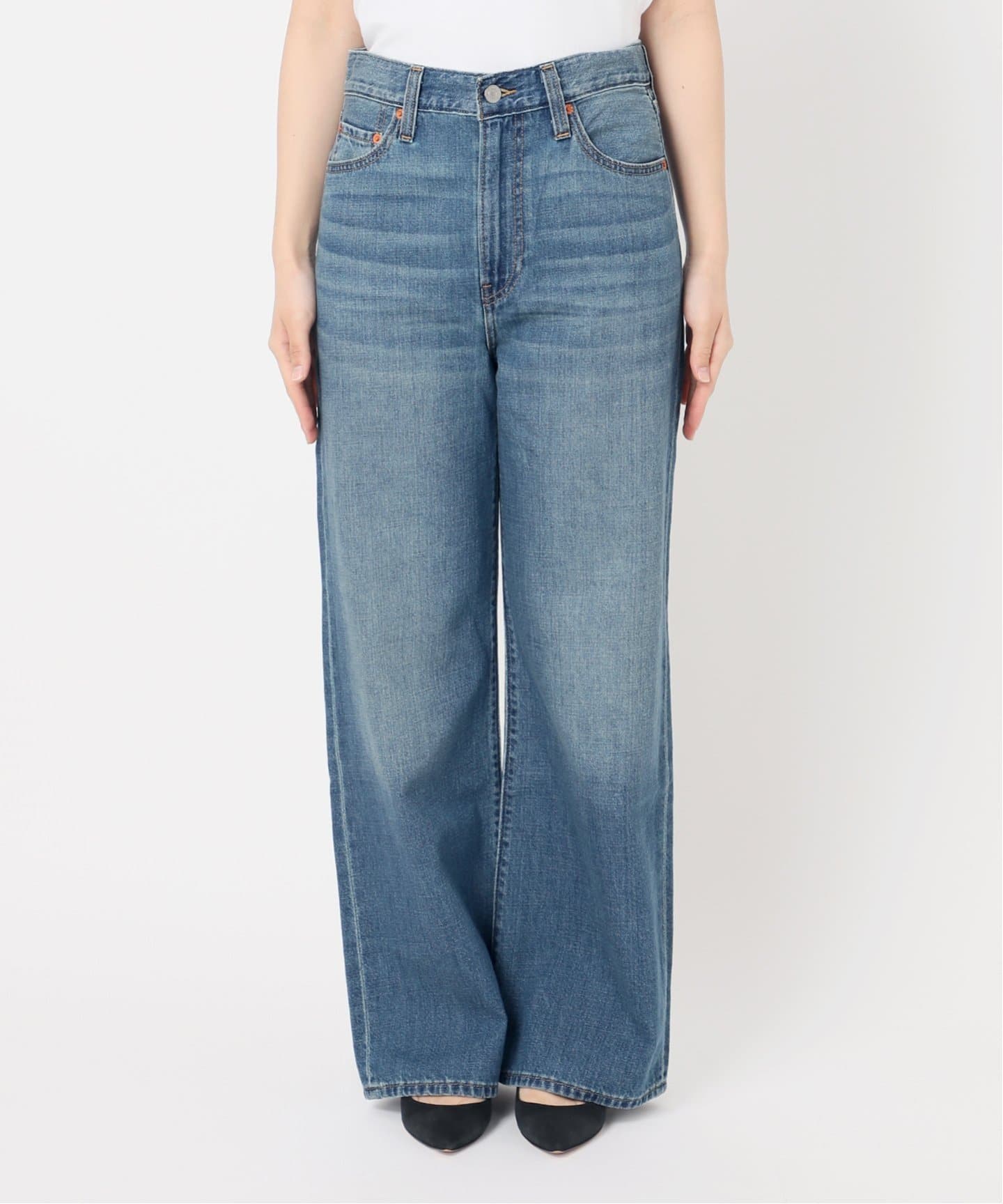 LEVI'S/リーバイス S*S 別注SMU RIBCAGE WIDE LEG（デニムパンツ