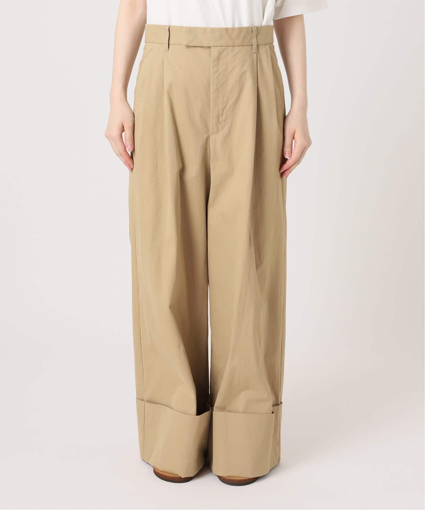 エクストラワイドマッキンパンツ（チノパンツ）｜FRAMeWORK（フレーム