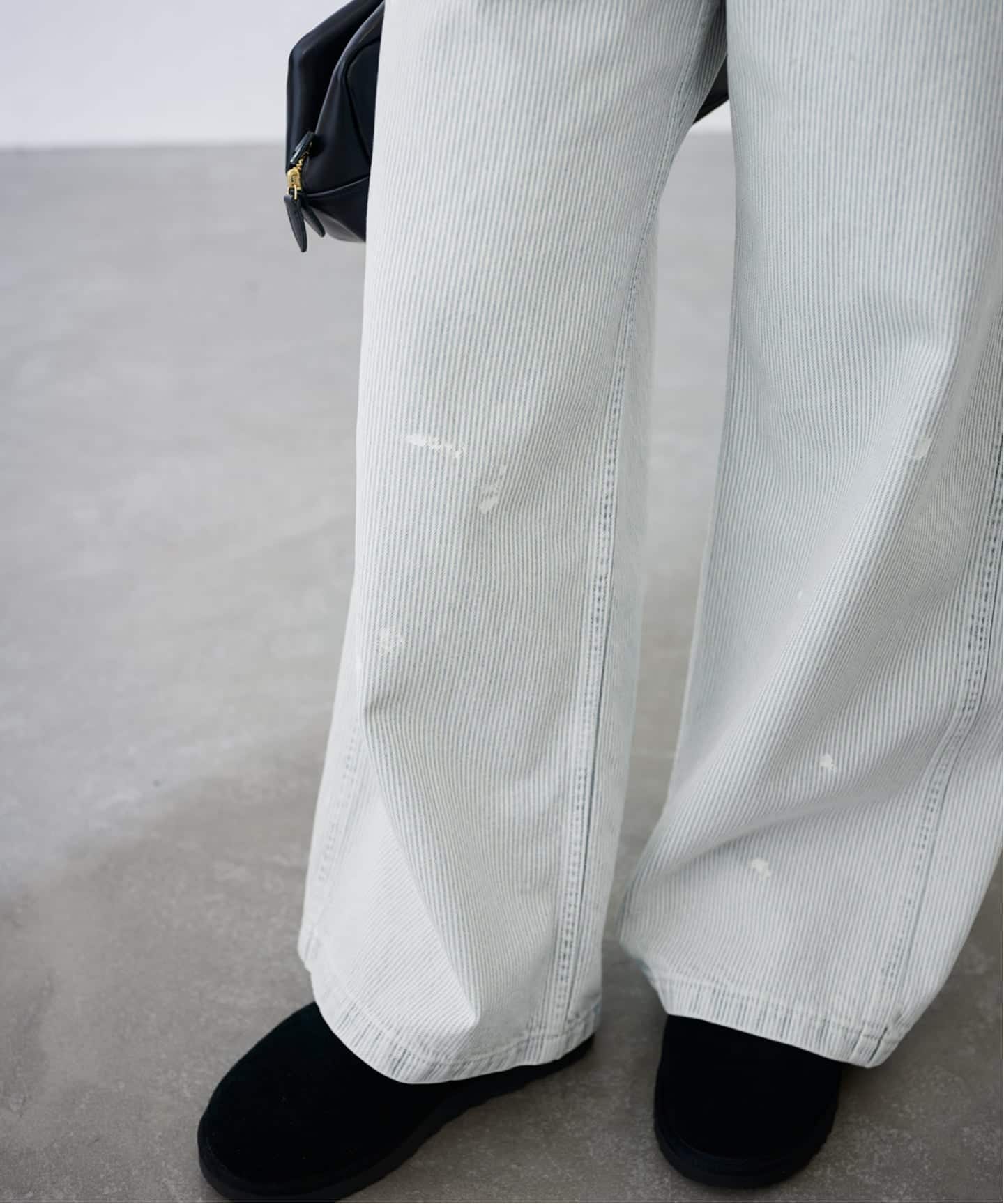 ブリーチリペアヒッコリーパンツ（その他パンツ）｜FRAMeWORK