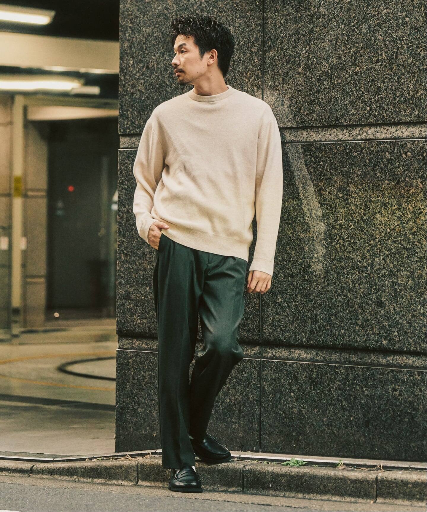 4WAYストレッチ” 1タックパンツ（スラックス）｜417 EDIFICE（フォー