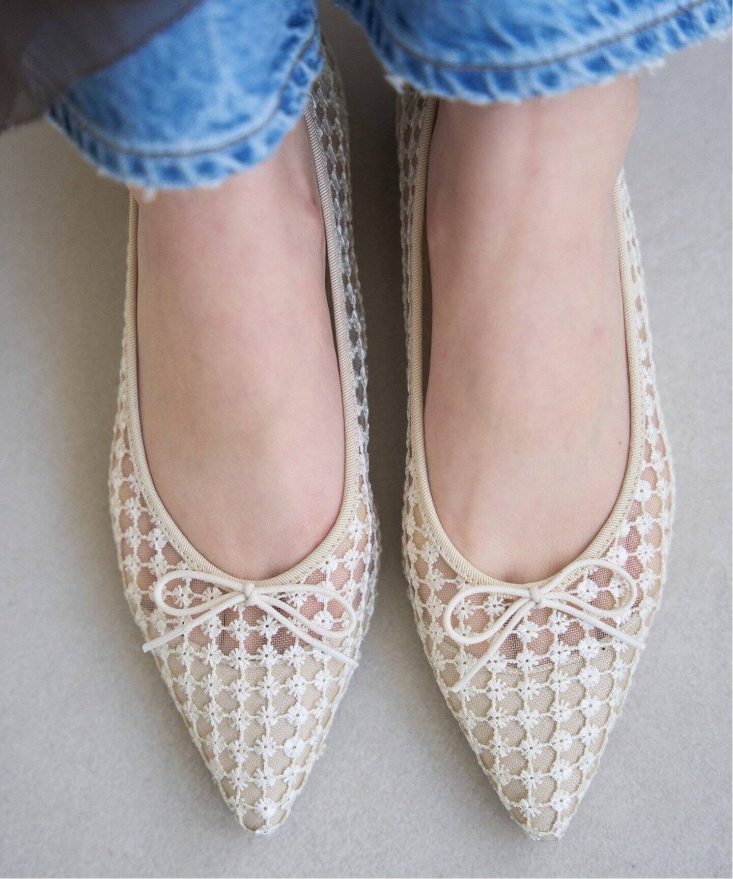 ポインテッドフラワースパンコールバレエ（バレエシューズ）｜LE TALON