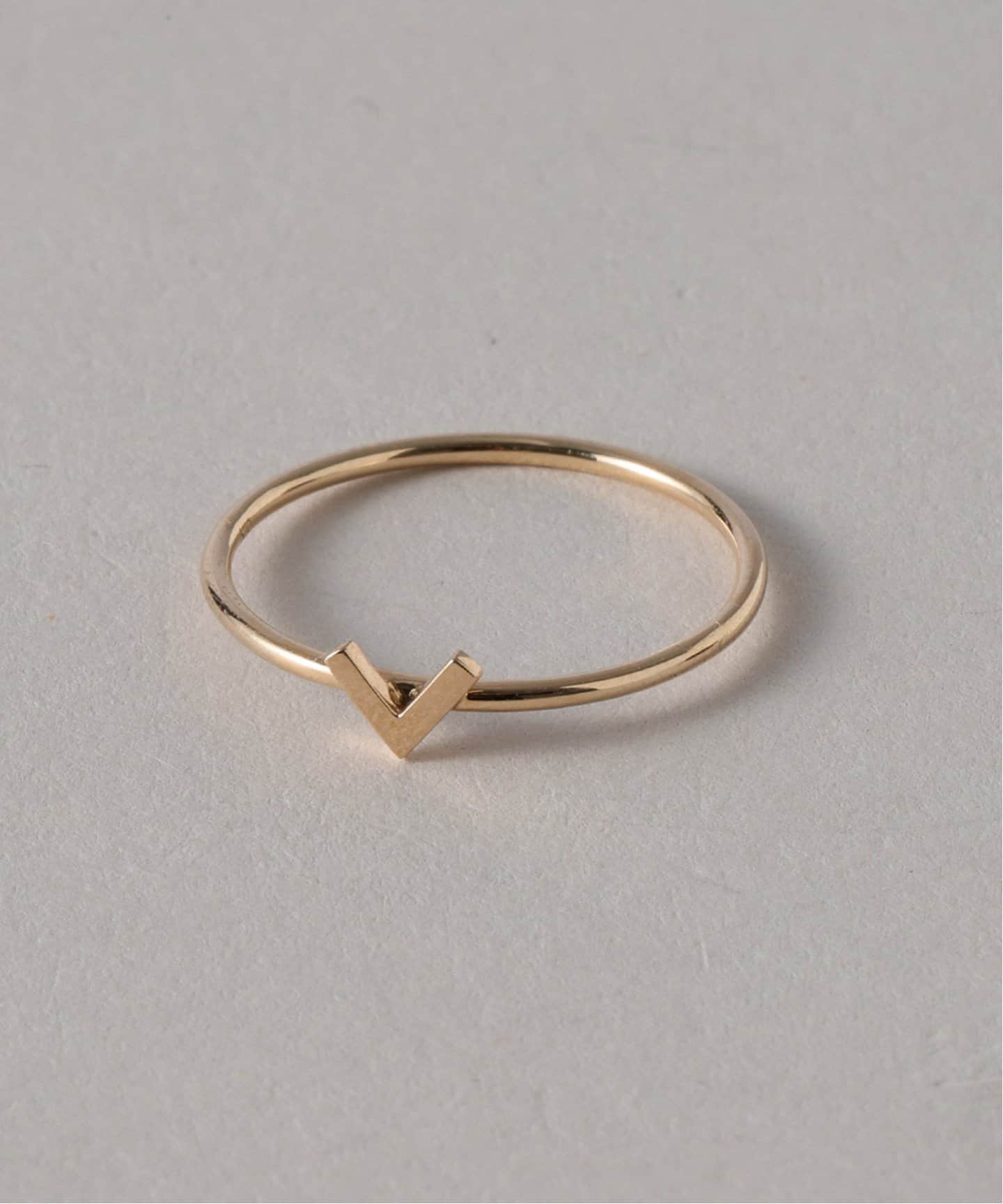 WEB限定》Vラインリング K10（リング）｜Lilas（リラ）の通販