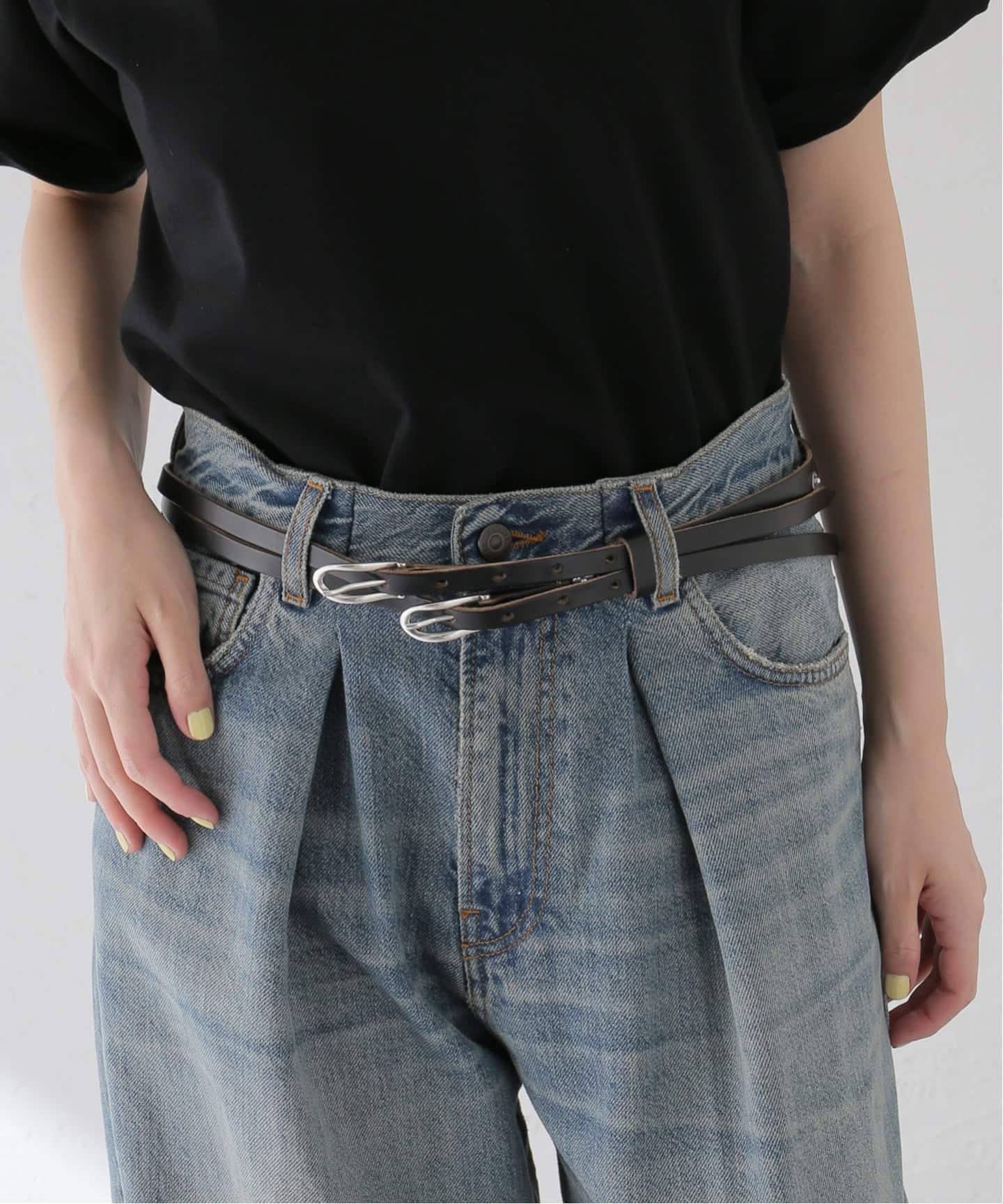 OUR LEGACY TWIN TONGUE BELT 90（ベルト）｜EYETHINK（アイシンク）の