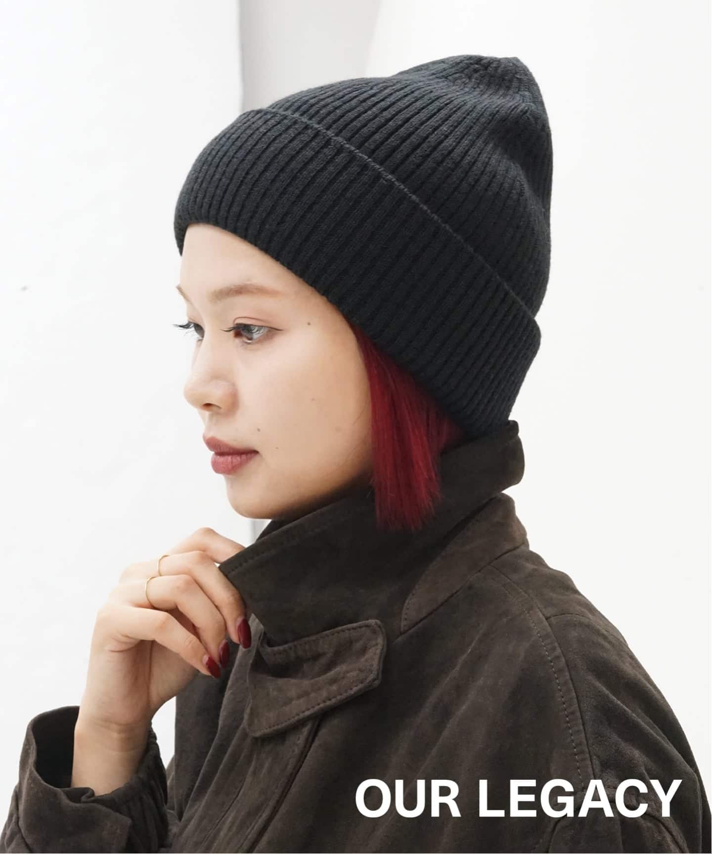 OUR LEGACY / アワーレガシー】KNIT HAT Black（ニットキャップ
