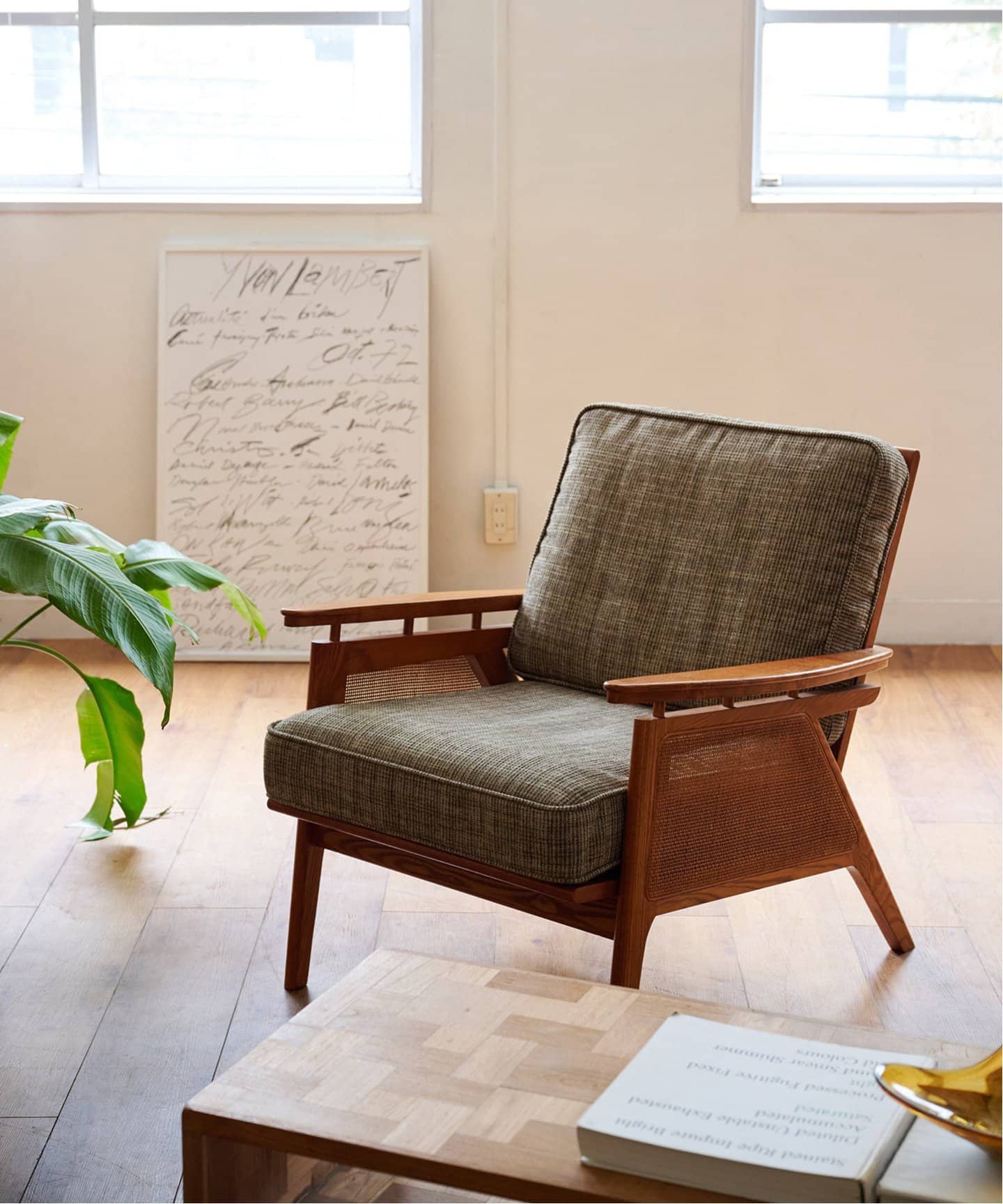 大型商品》WICKER LOUNGE CHAIR ウィッカーラウンジチェア（ソファ