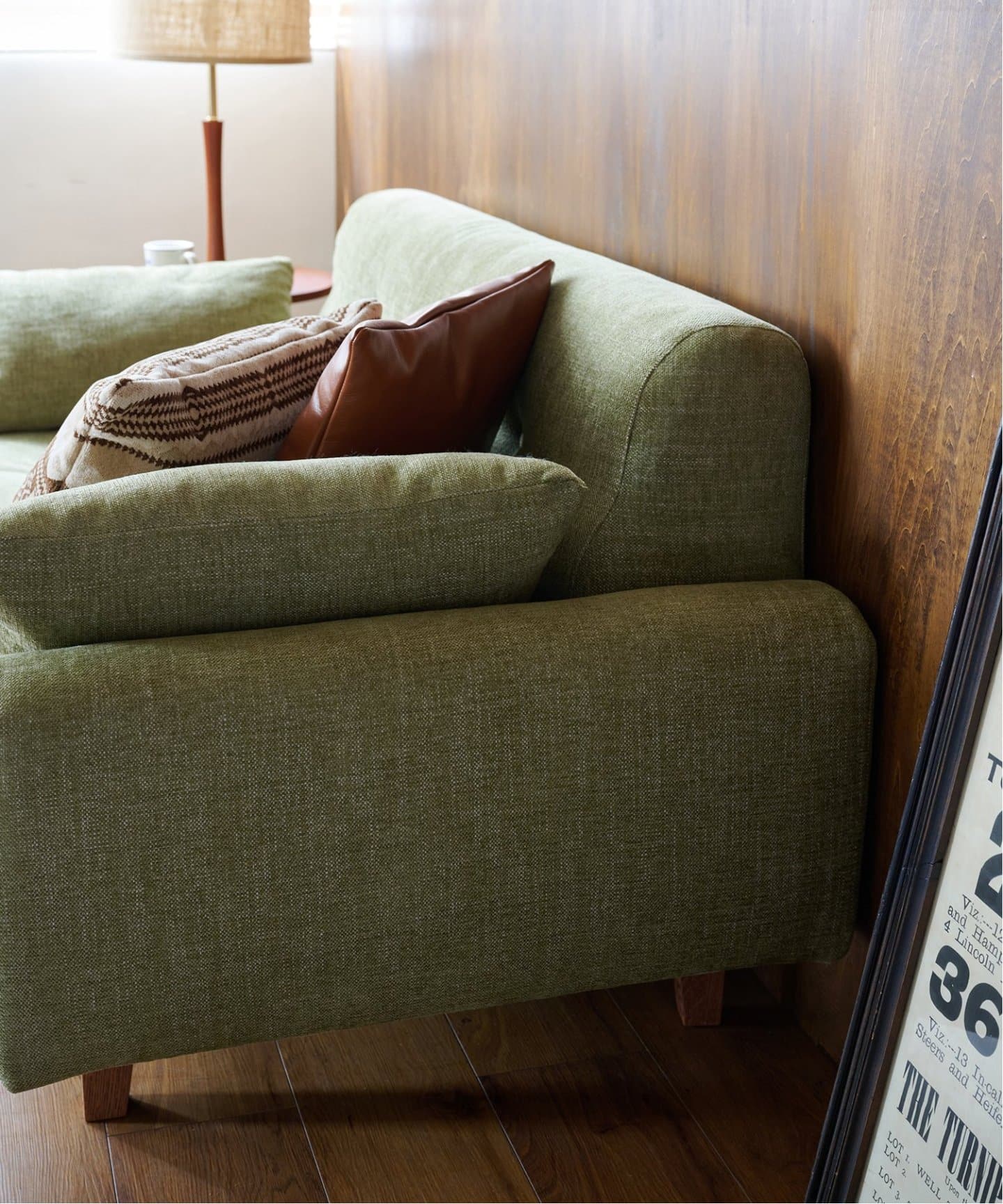 予約》《大型商品》WINDAN SOFA W1720 2nd GREEN ウィンダンソファ