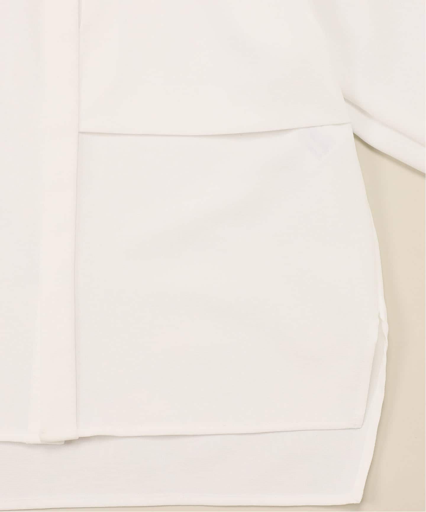 新品2025SS MOUN TEN. ホワイト 長袖シャツ キッズ 140 新品2025SS