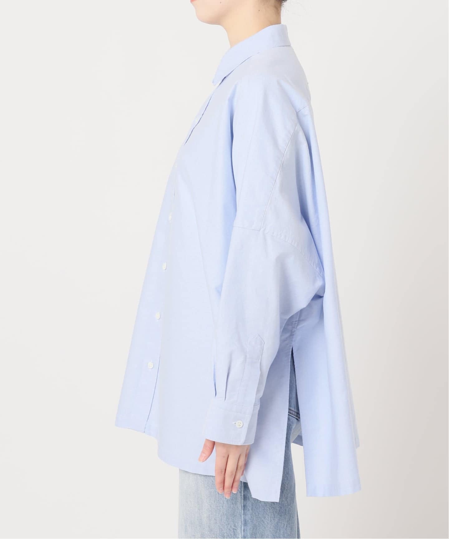 追加予約》OX Poncho シャツ（シャツ／ブラウス）｜Plage（プラージュ