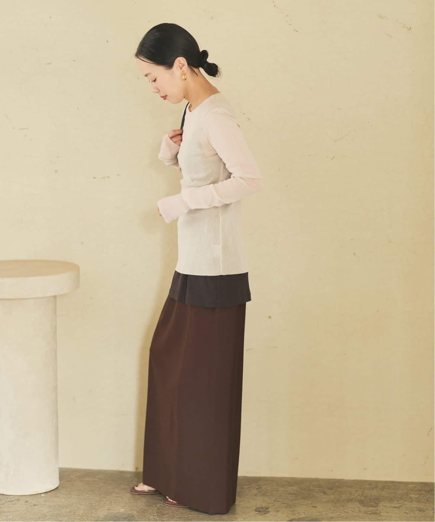 追加予約》R'IAM ダイバータイトスカート（ロング・マキシ丈スカート