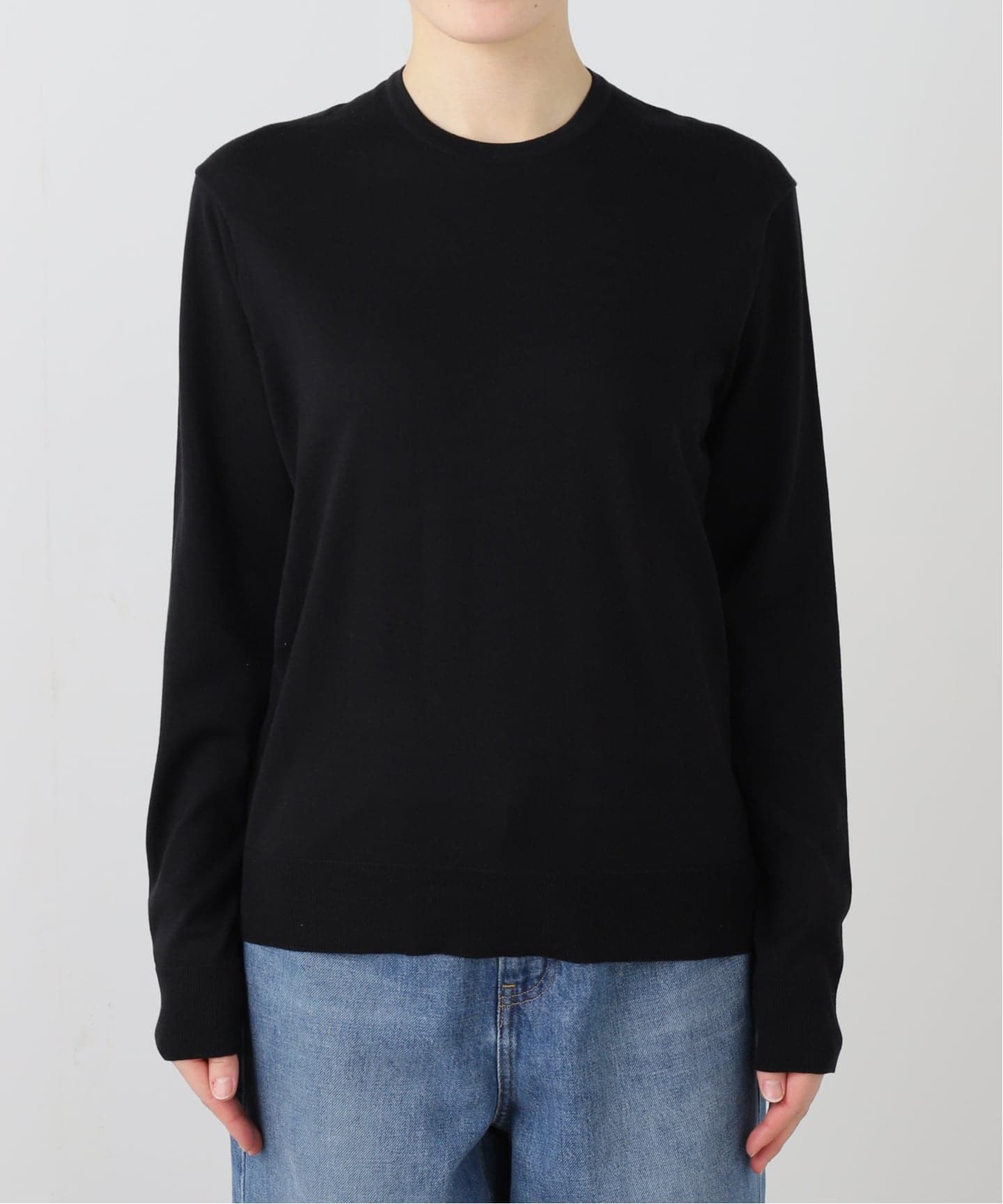 FF30 GIZA クルーネックプルオーバー（ニット／セーター）｜MUSE de