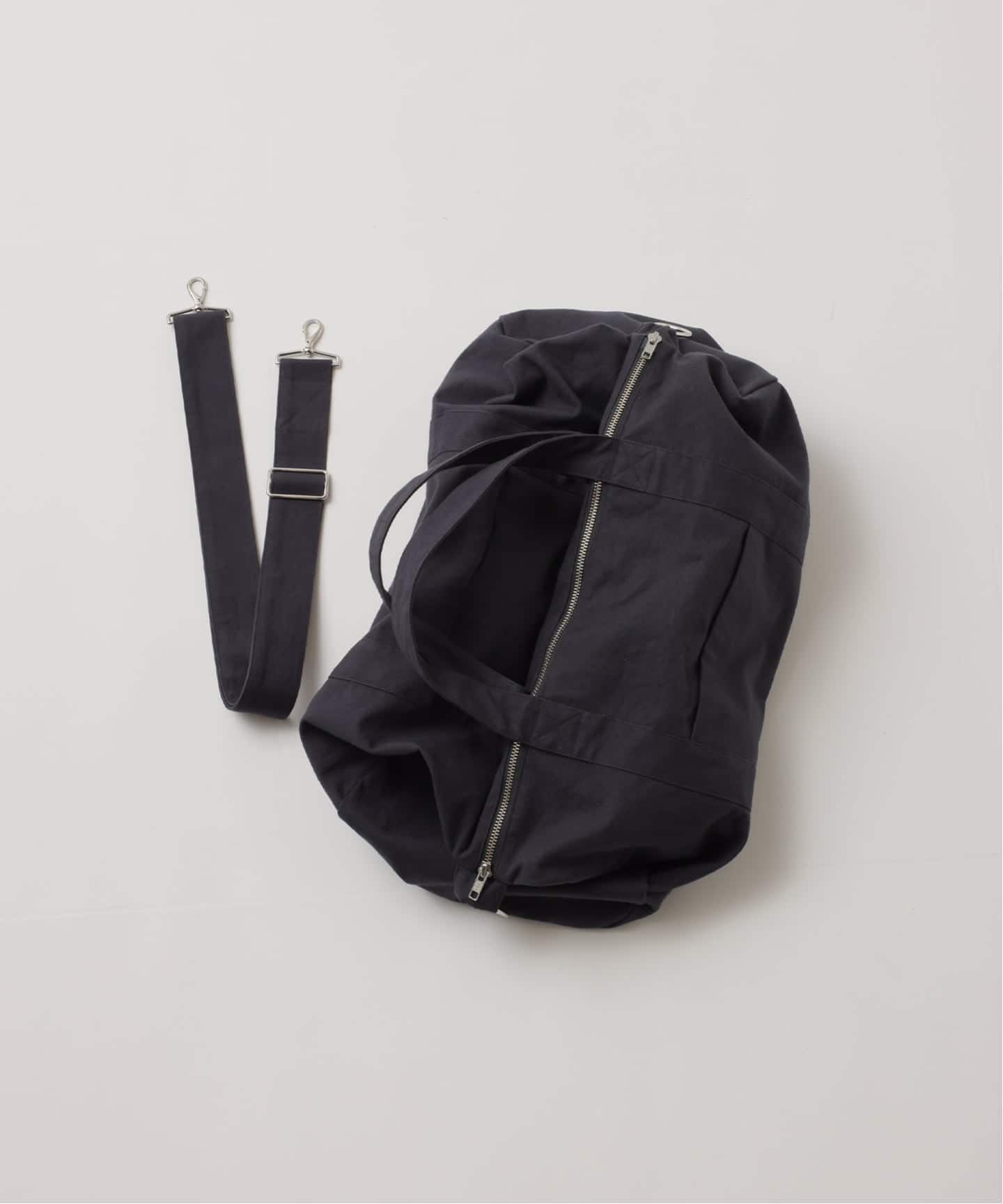 予約》【FOLL / フォル】cotton canvas bouston bag（ボストンバッグ