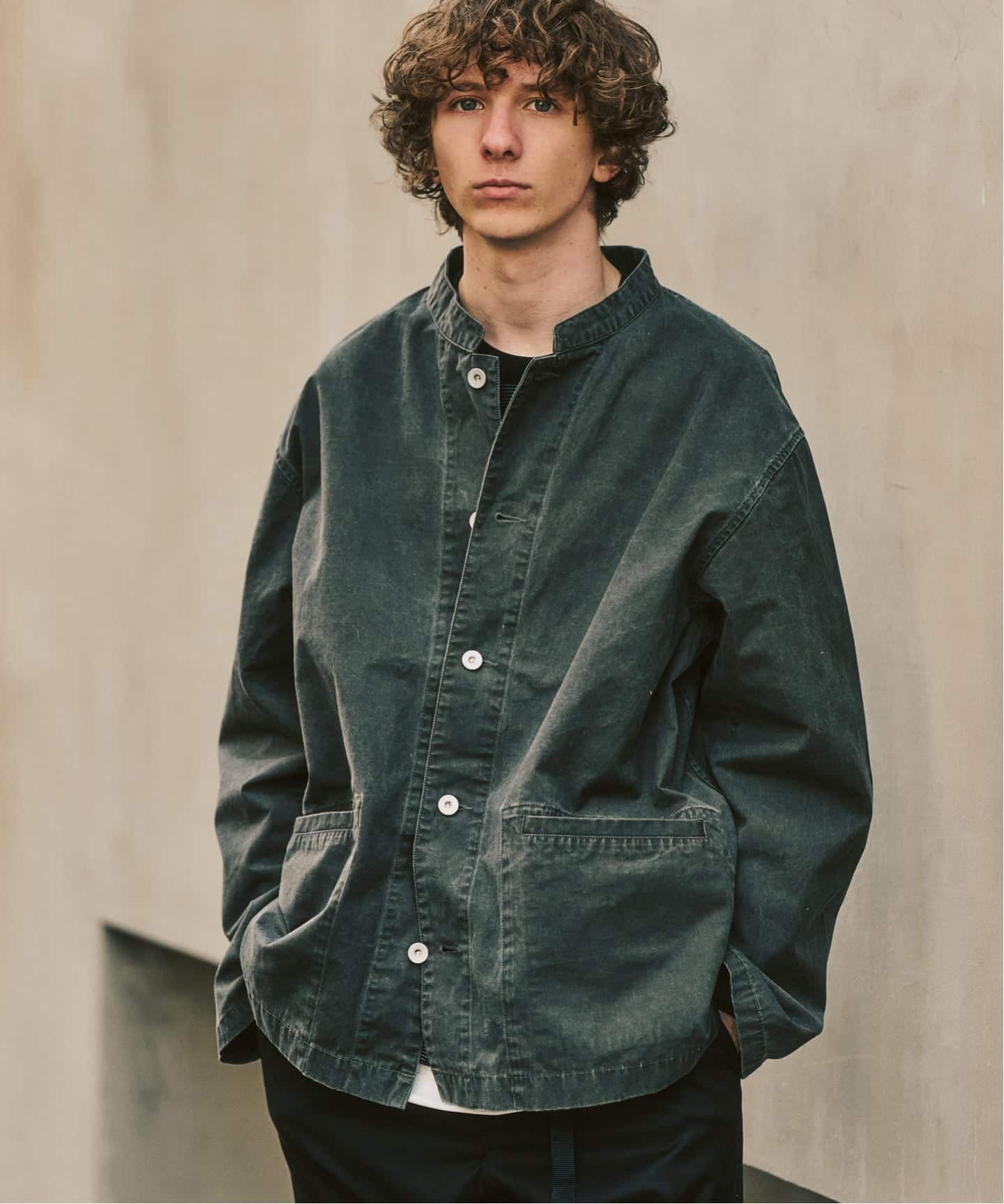 nanamica / ナナミカ】417別注 バンドカラーシャツジャケット（その他